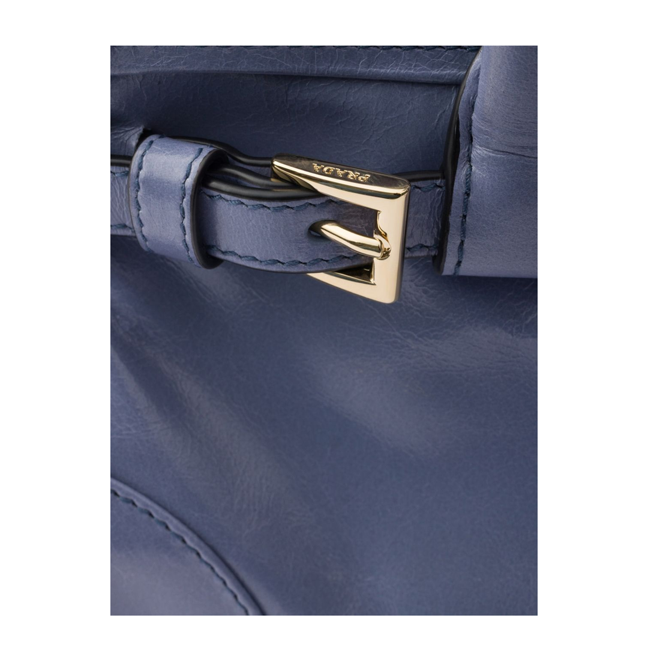 Bonnie Mini Calf Leather Handbag - Aviation Blue - Image 2
