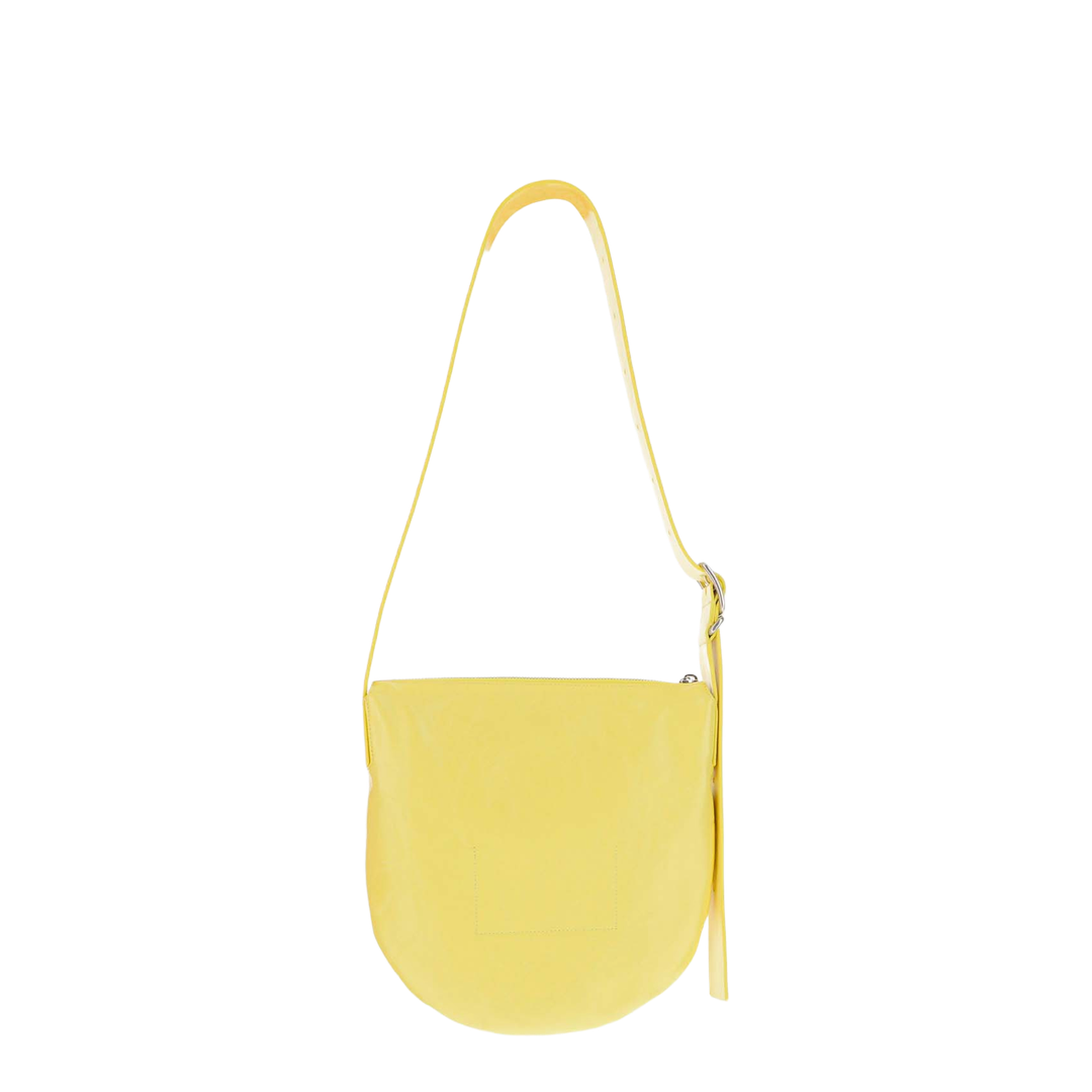 Crinkled Leather Small Shoulder Bag - Image 3