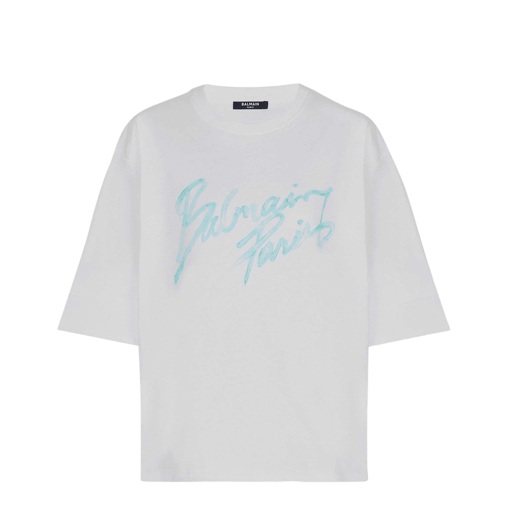 Boxy T-shirt with Paris Brush print - Image 1