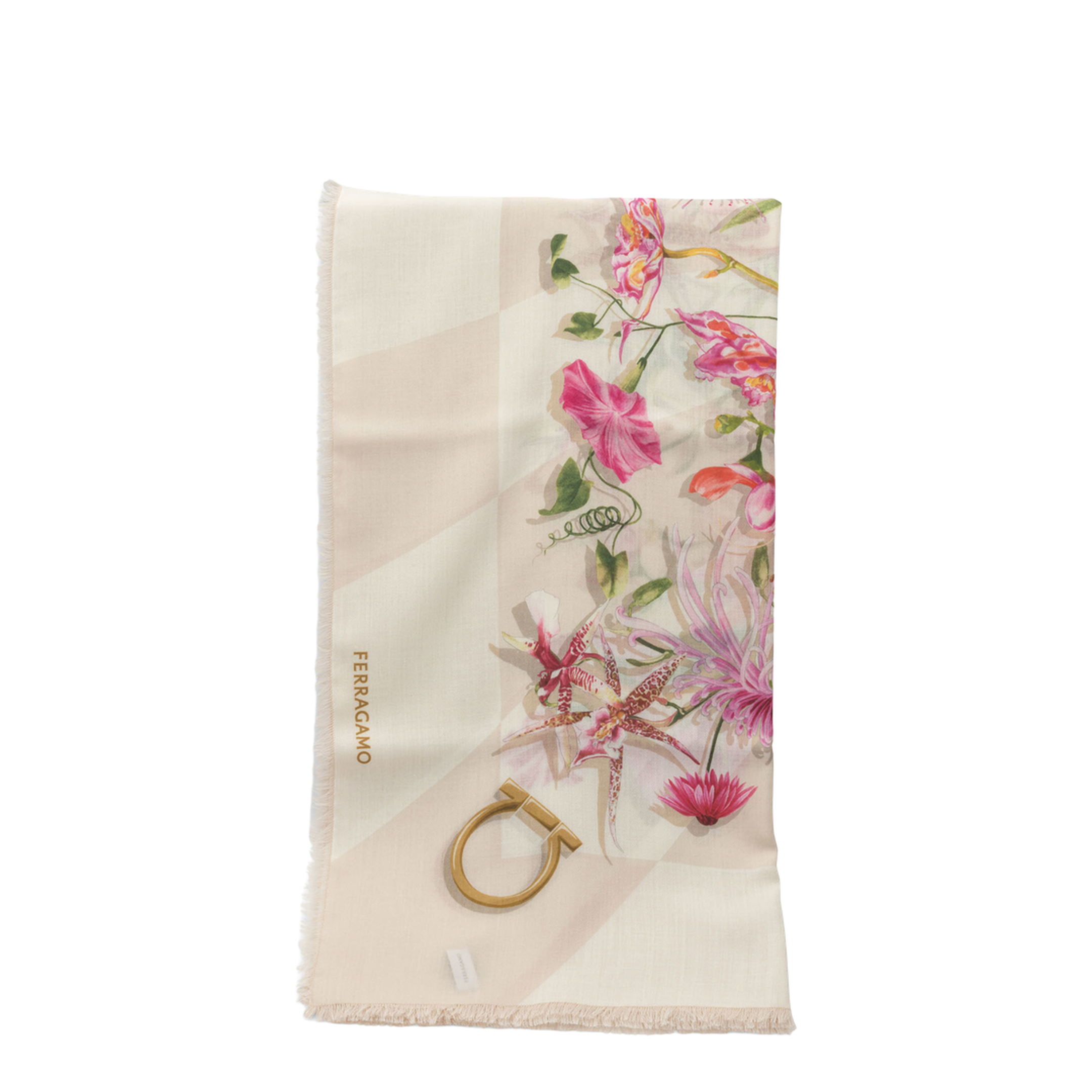 Gaia Print Wool Scarf - Image 1