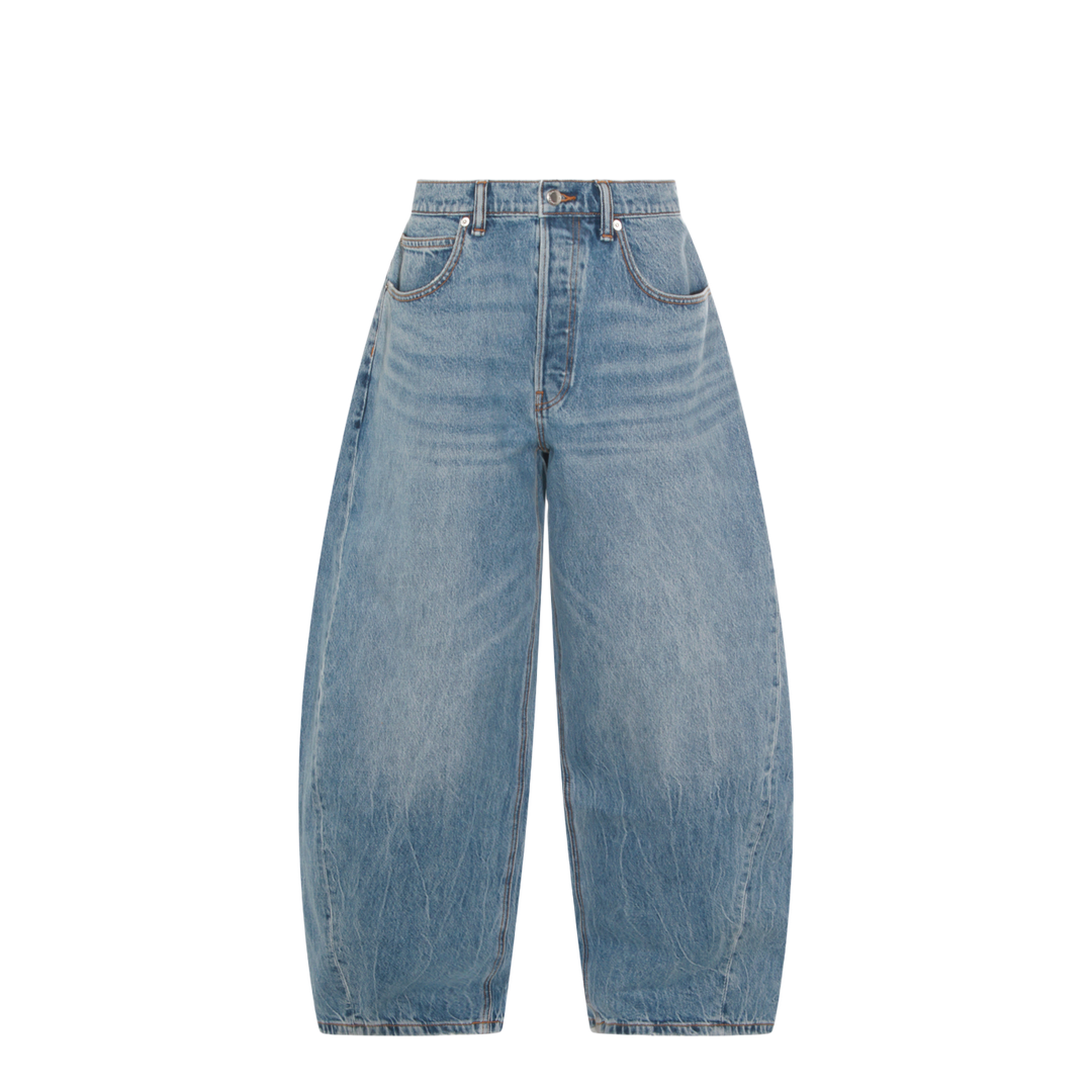 Blow Up Jeans with Logo in Strass - Image 2