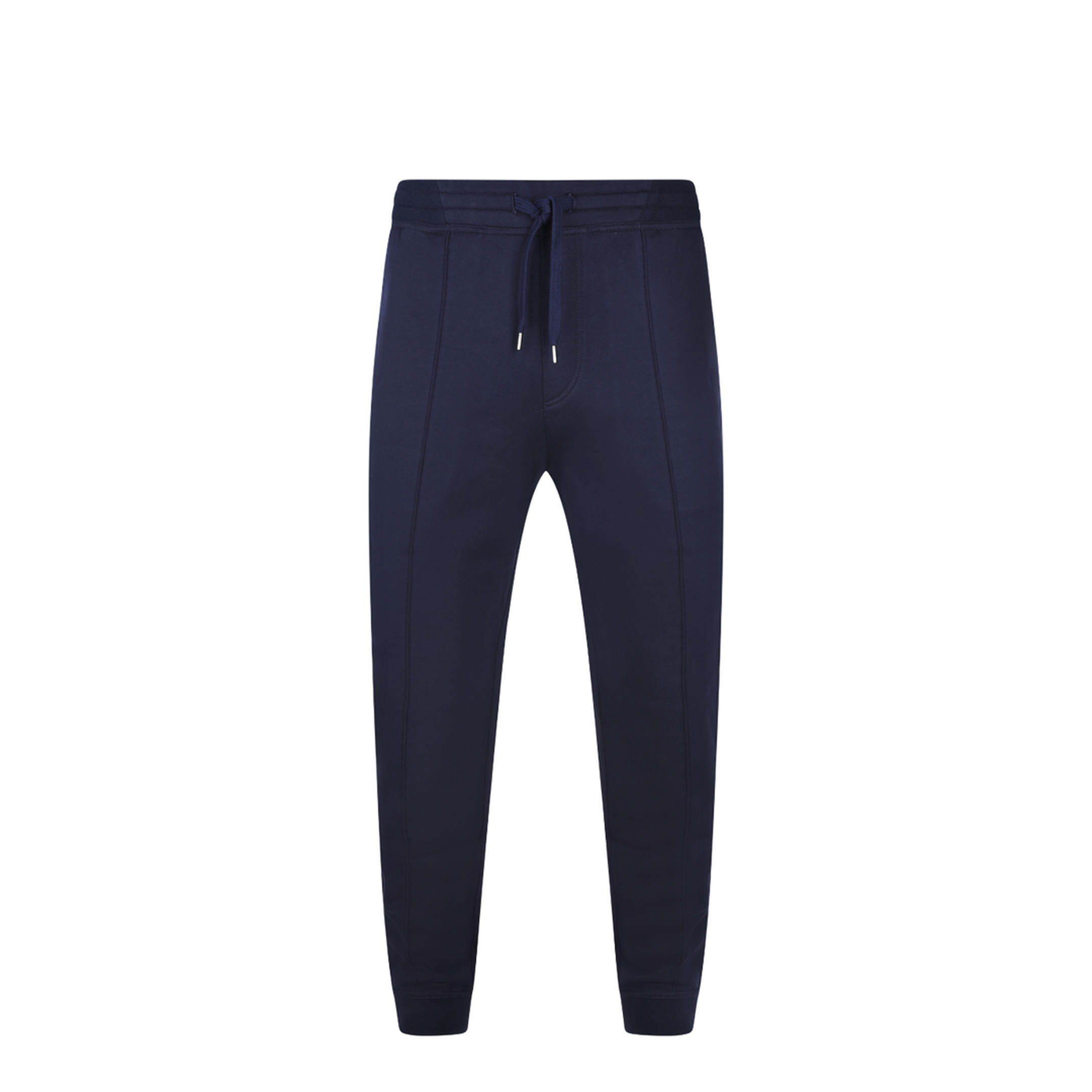 Drawstring Panelled Track Pants Blue - Image 2