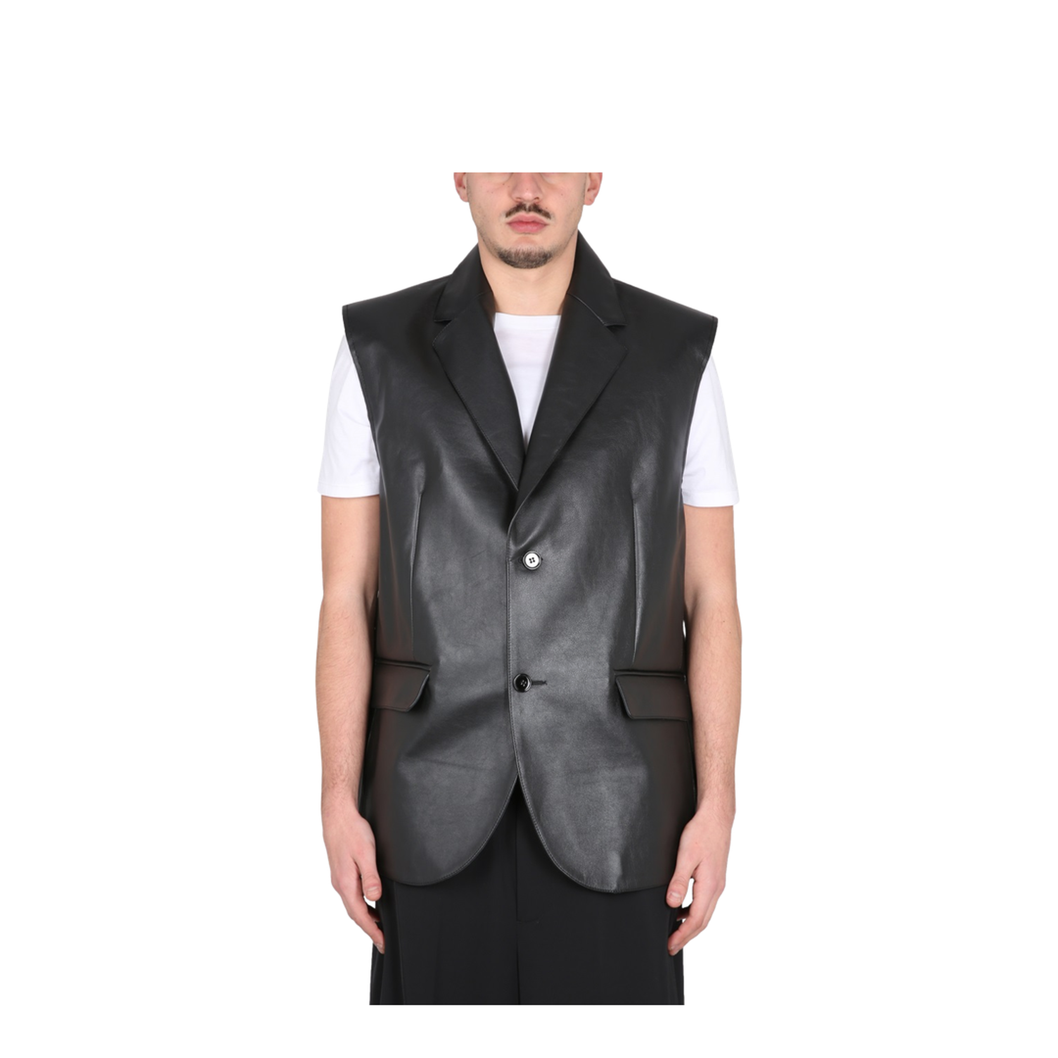 Leather Vest - Image 1