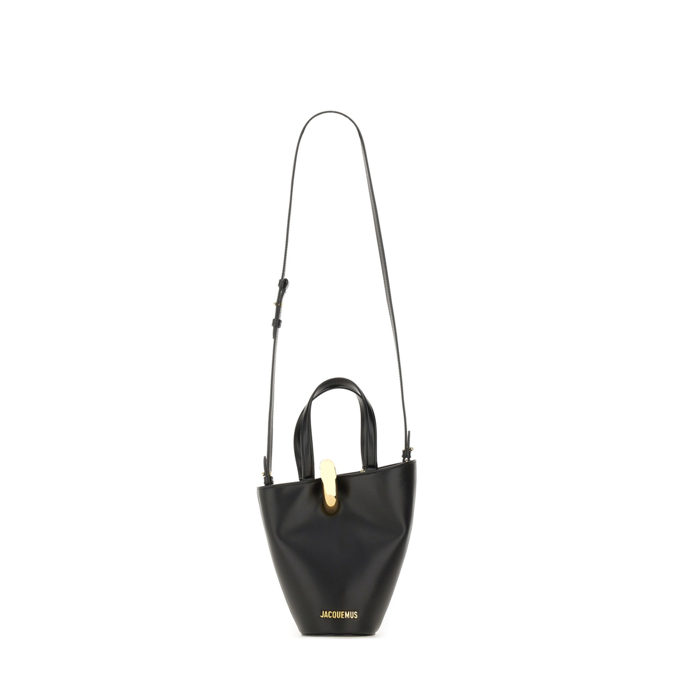 Asymmetric Mini Bucket Bag - Image 3