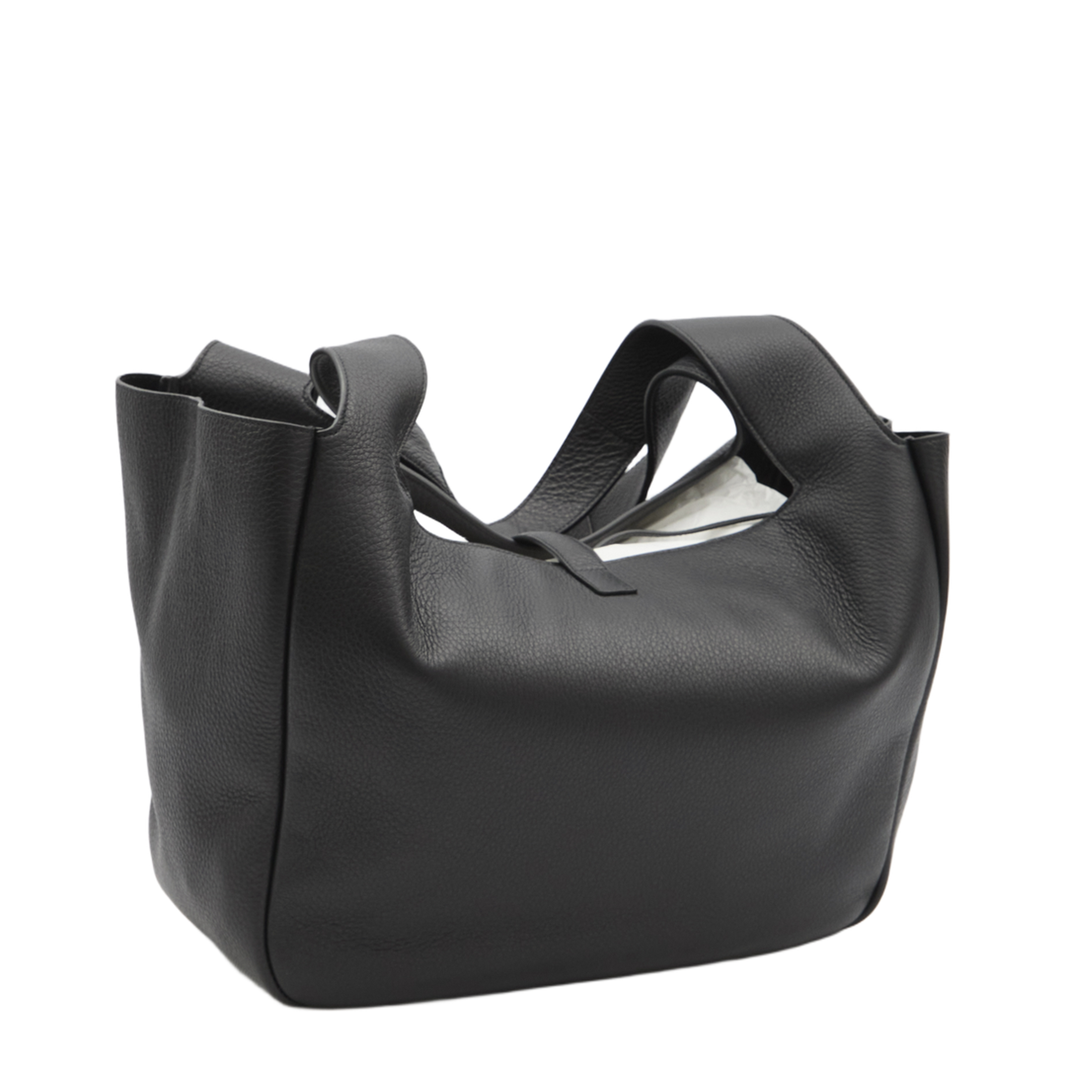 Le 5 À 7 Bea Shopping Bag in Black - Image 2