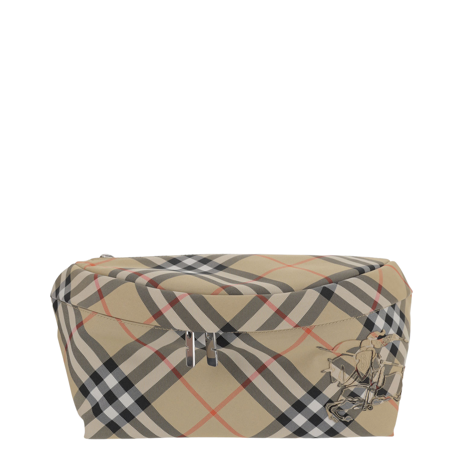 Check Canvas Belt Bags - Sand - Image 1