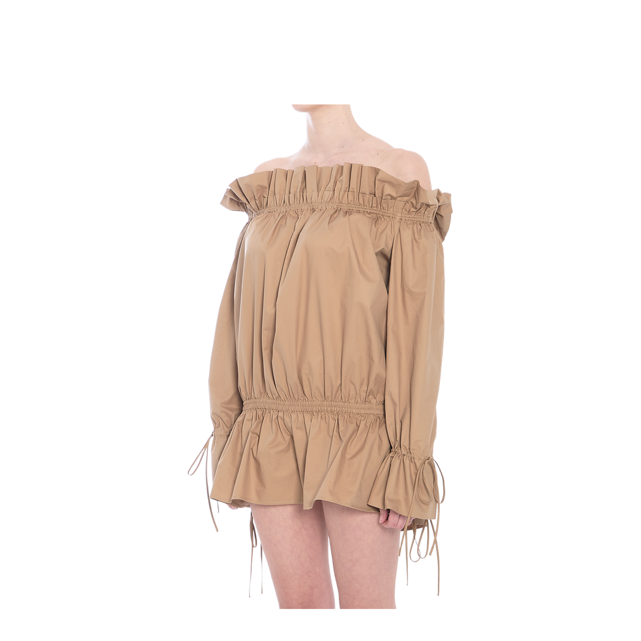 Ruched Mini Dress - Image 1