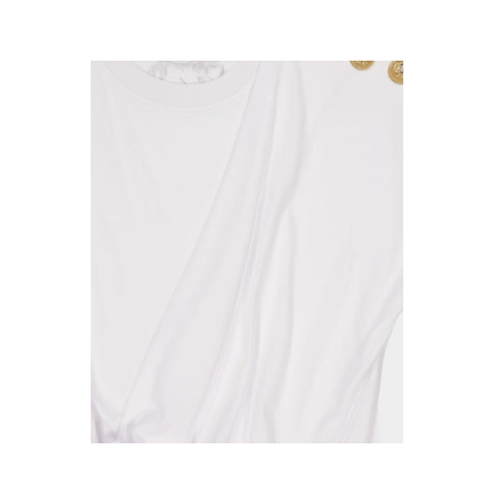 Cotton T-Shirt In White - Image 2