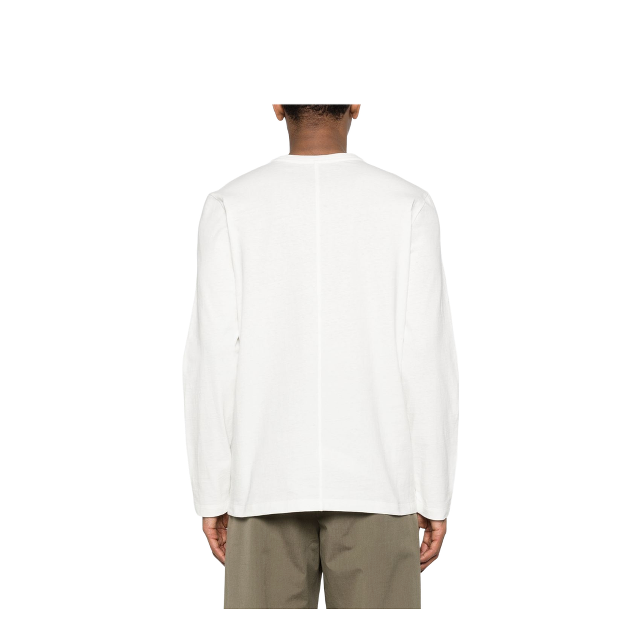 White Cotton Leon T-Shirt - Image 3