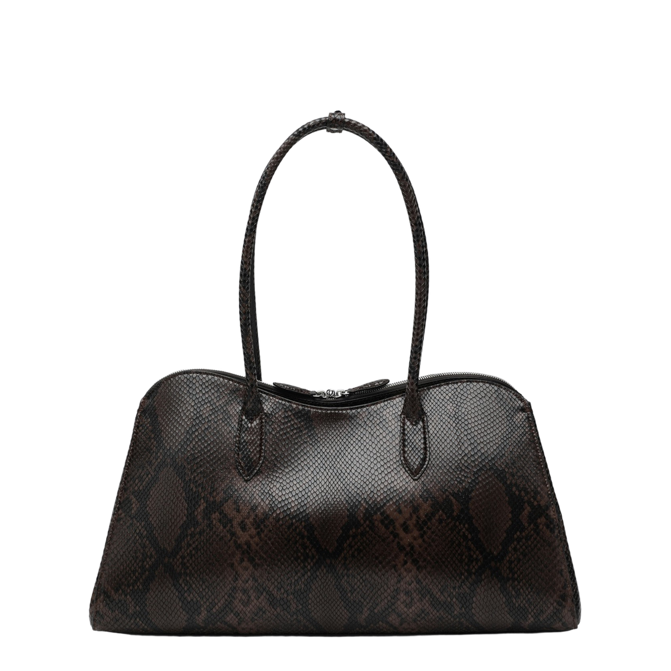 Ryder Polyurethane Tote - Espresso - Image 2