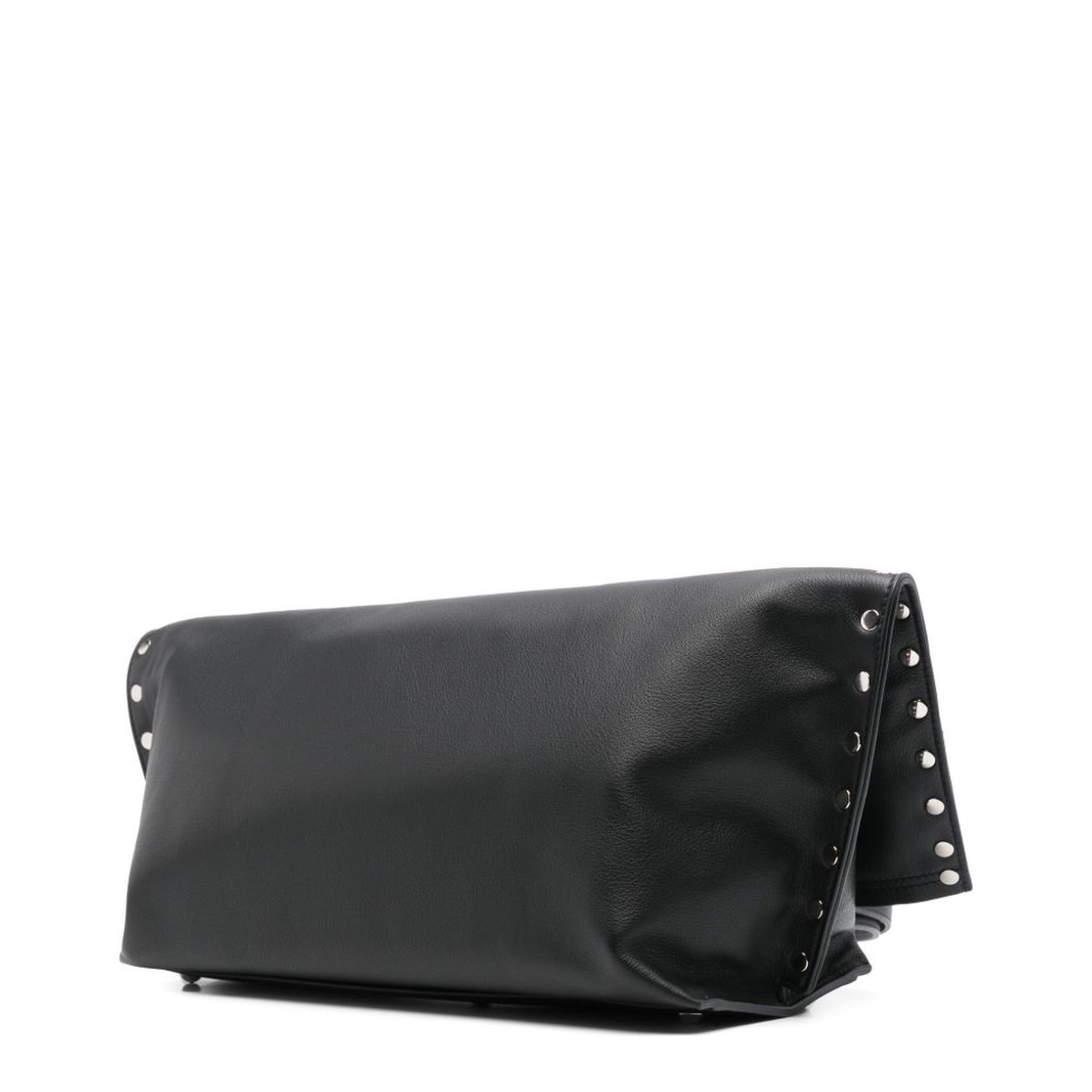 A'Spasso Medium Cowhide Handbag - Black Lavagna - Image 4