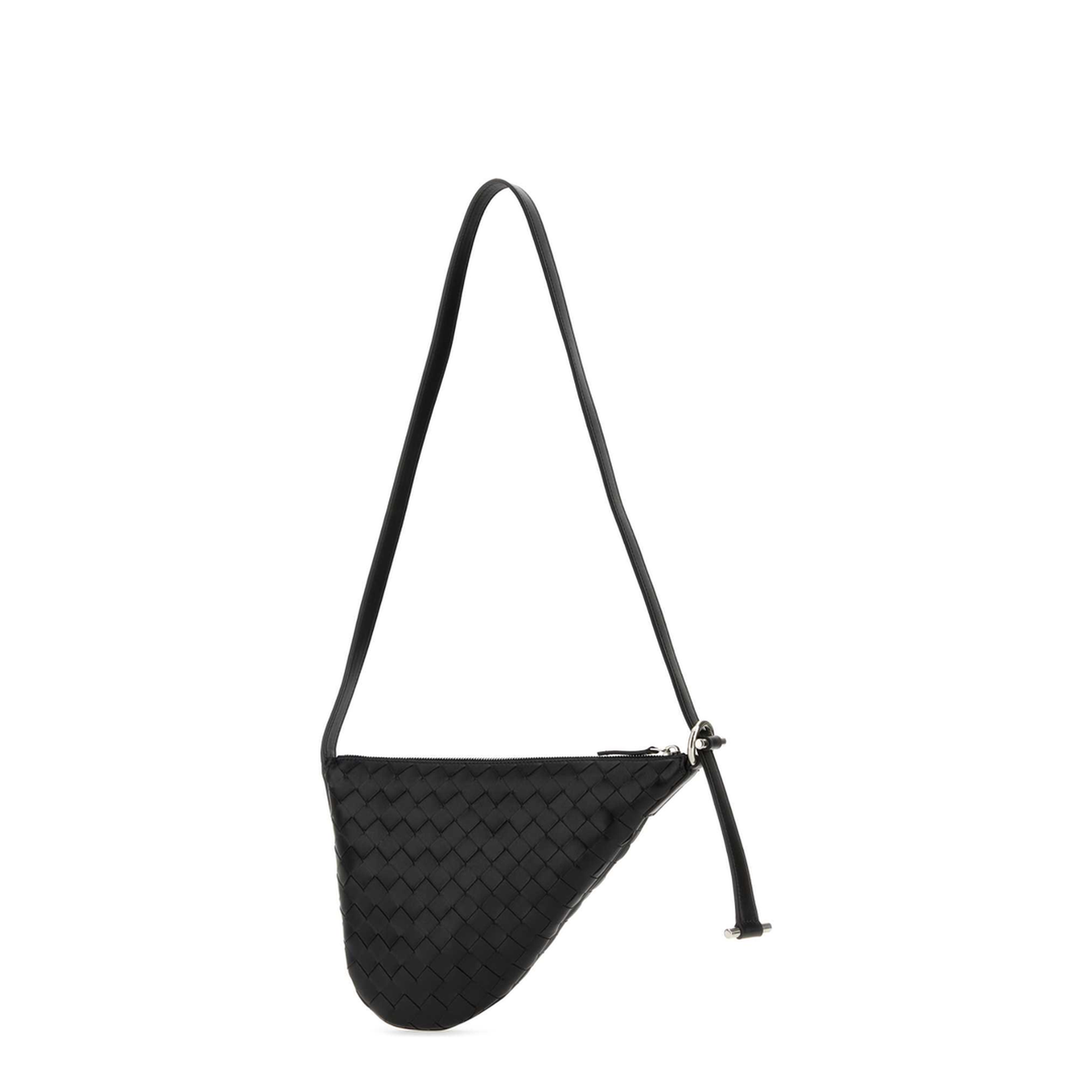 Virgule Small Calfskin Shoulder Bags - Black - Image 2