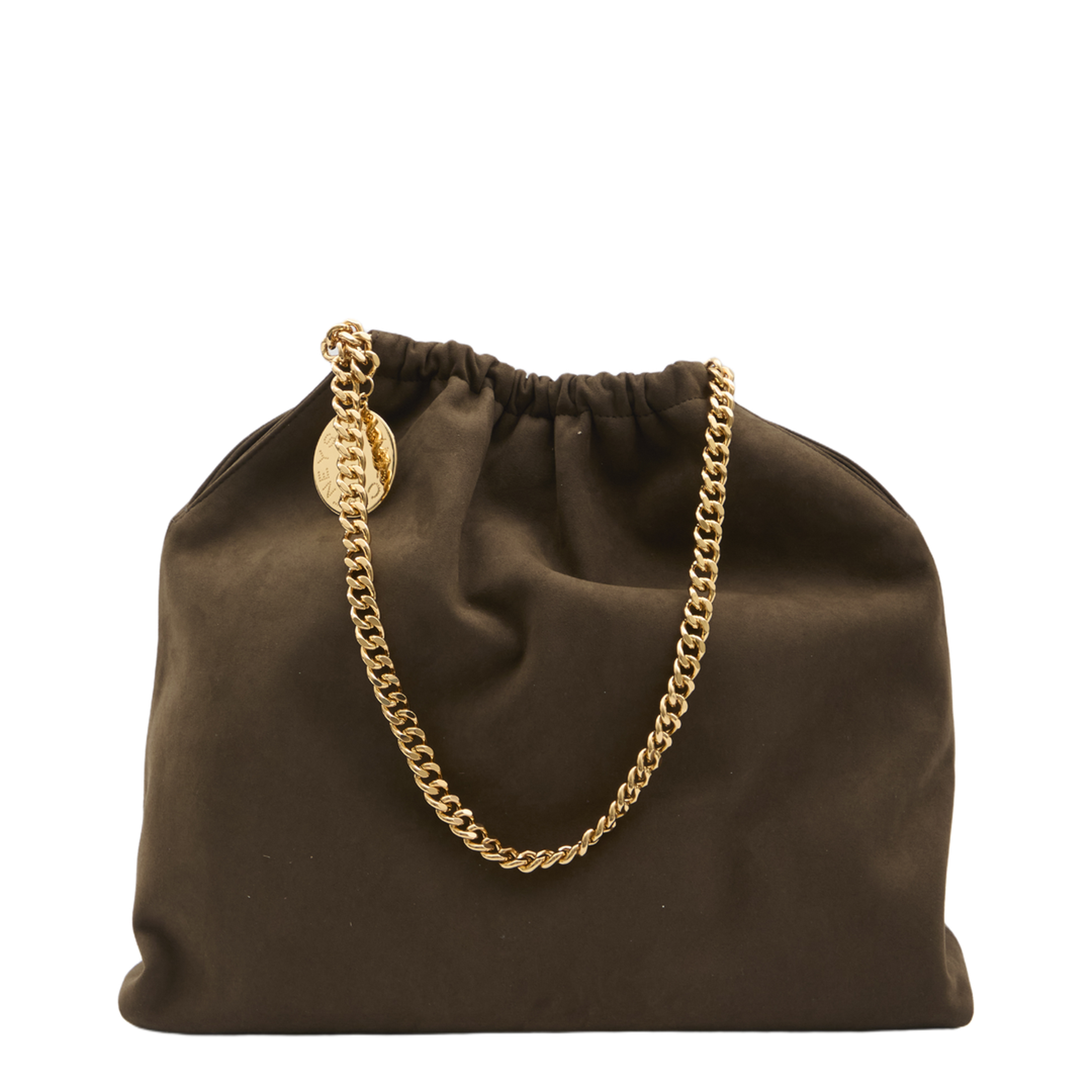 Falabella Medium Polyester Shoulder Bag - Brown (Moka) - Image 1