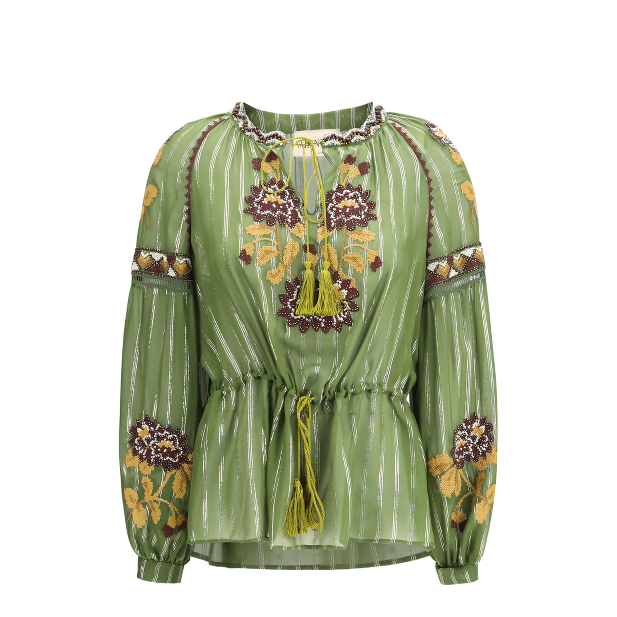 Lurex Silk Shirt - Image 1