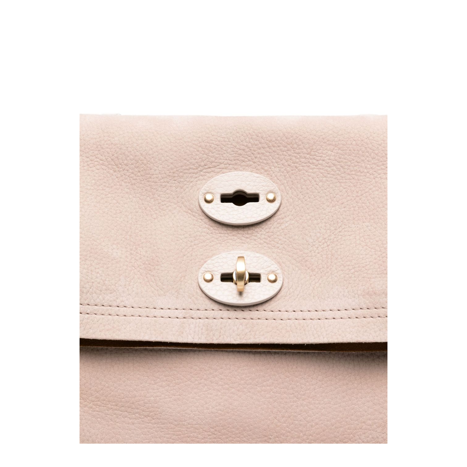 Suede Leather Handbag - Image 5