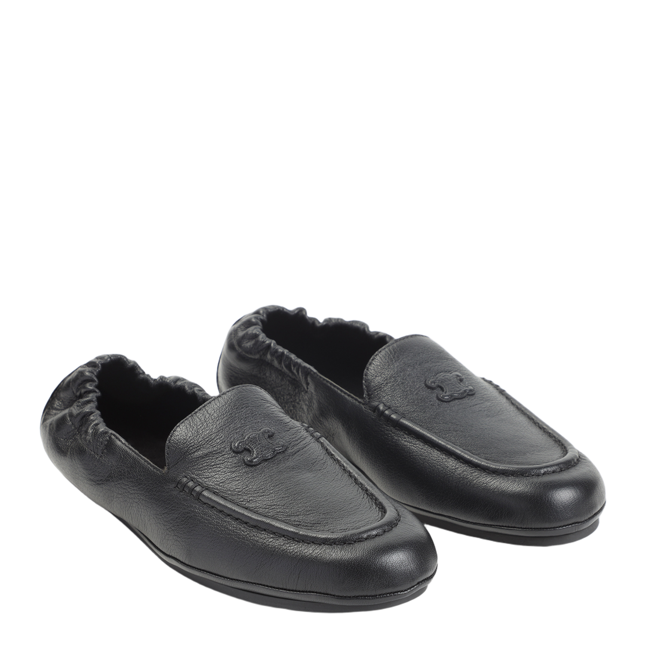 Leather Triomphe Loafers - Image 5