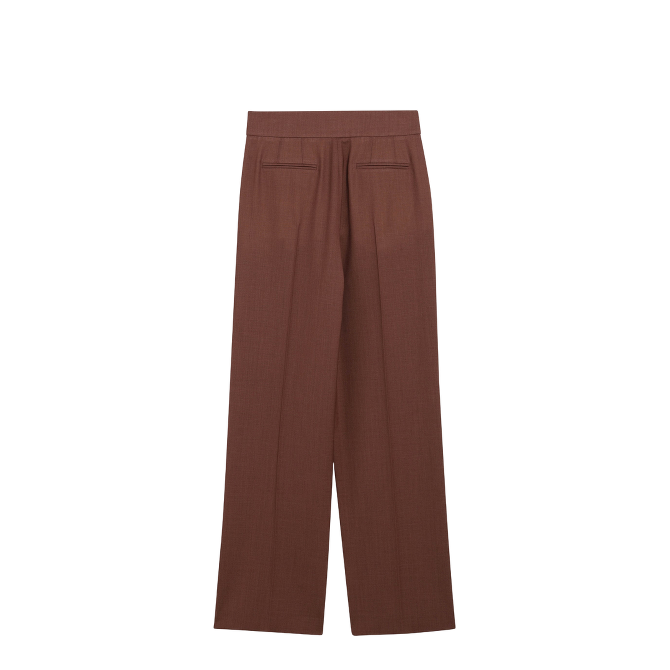 Light Brown Wool Trousers - Image 2