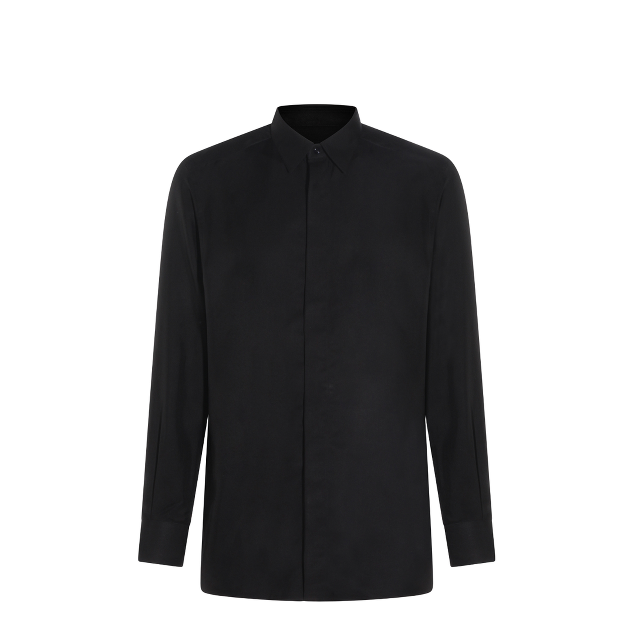 Drapy Twill Casual Shirt - Image 1