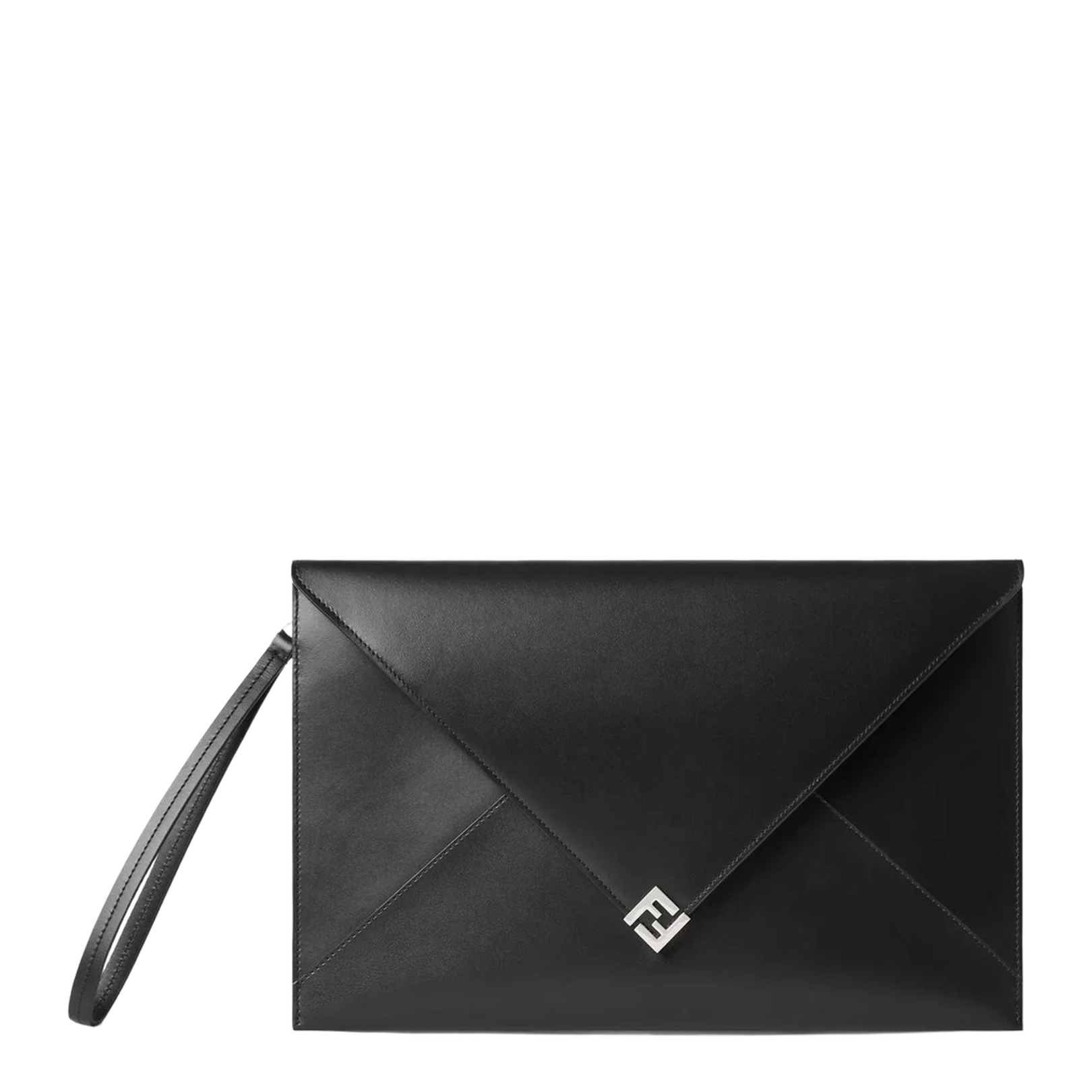 FF Large Leather Pouch - Black - Image 1