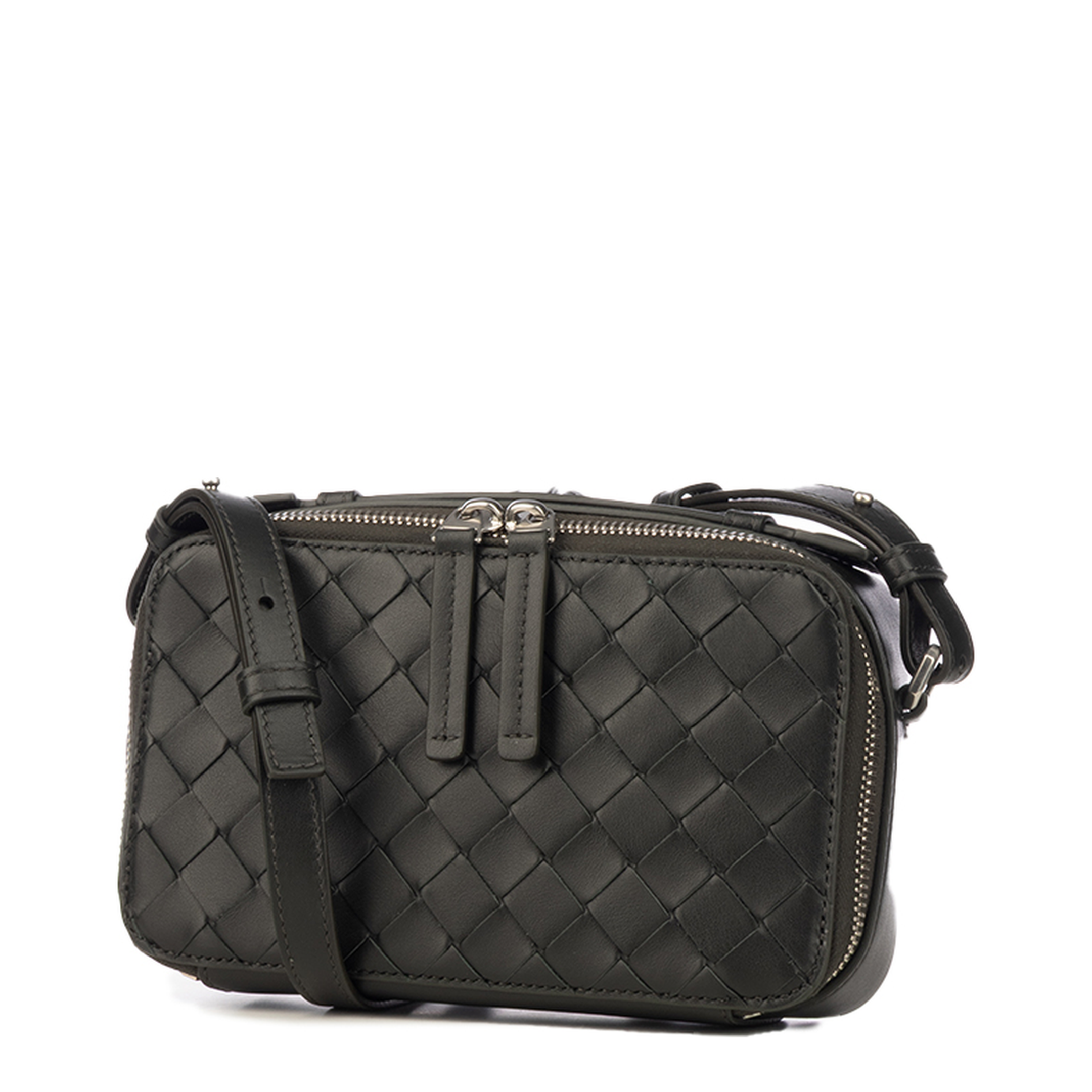 Getaway Calfskin Phone Pouch - Dark Green - Image 2