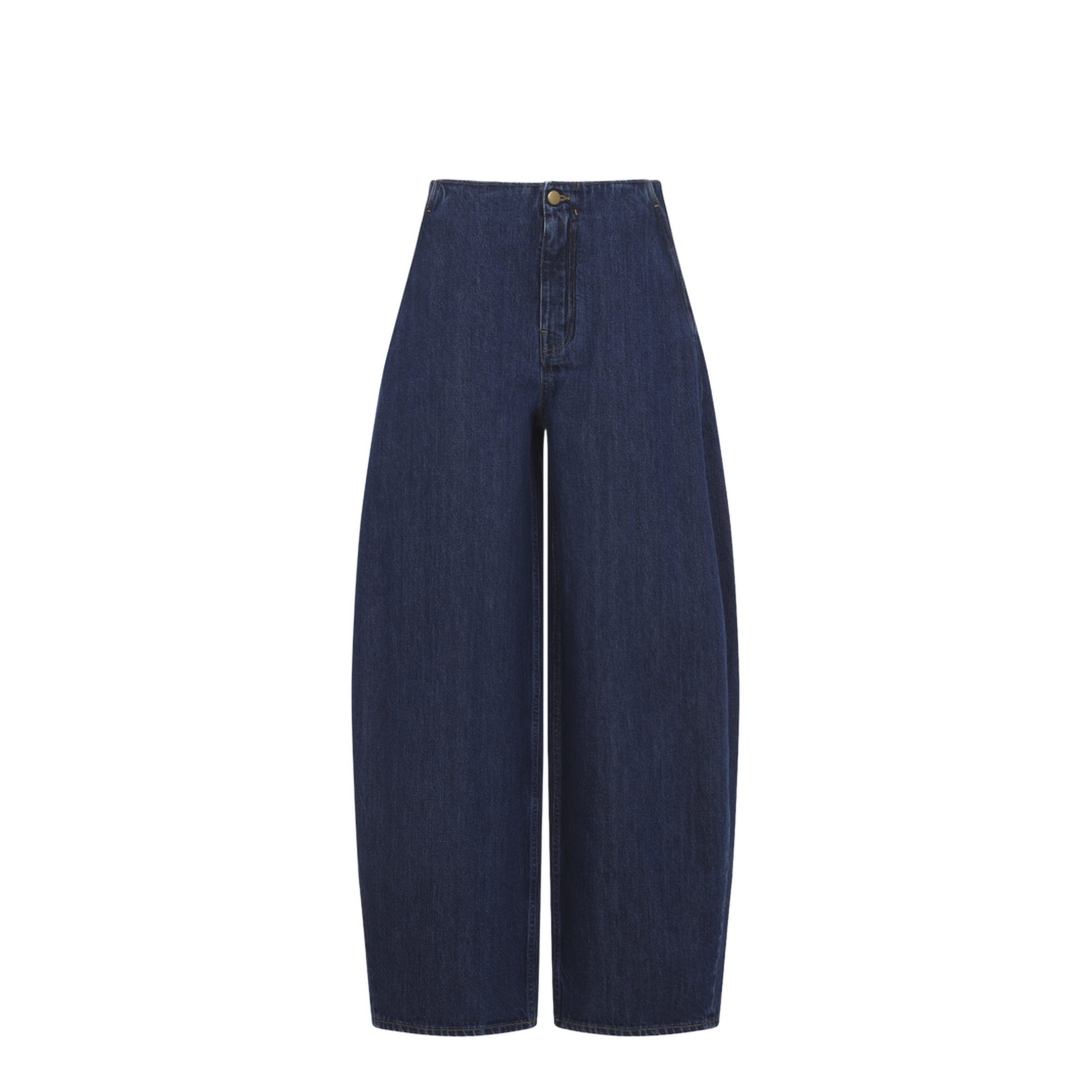 Wide Leg Denim Pants - Image 2
