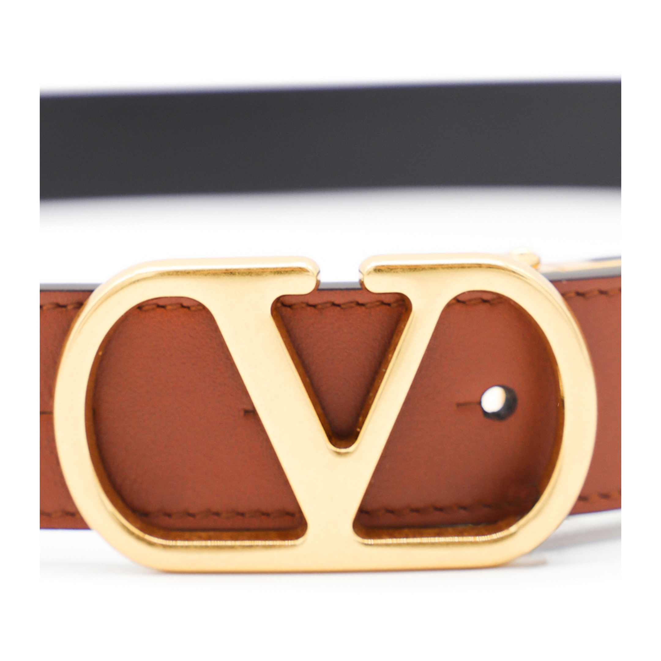 Cognac Leather Belt - Image 3