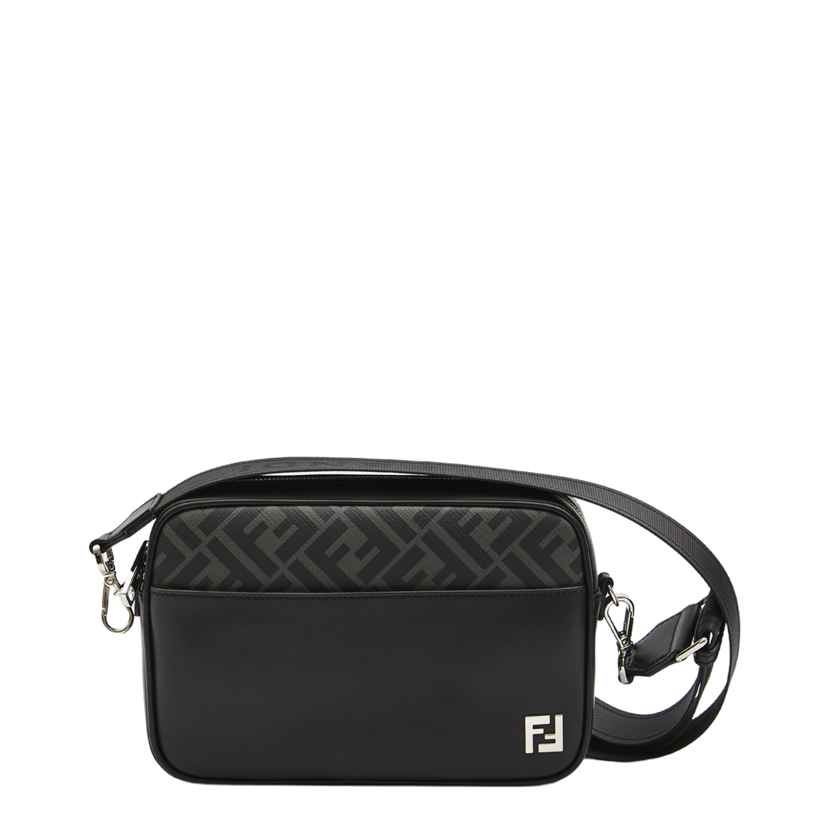 FF Leather Camera Bags - Black - Image 1