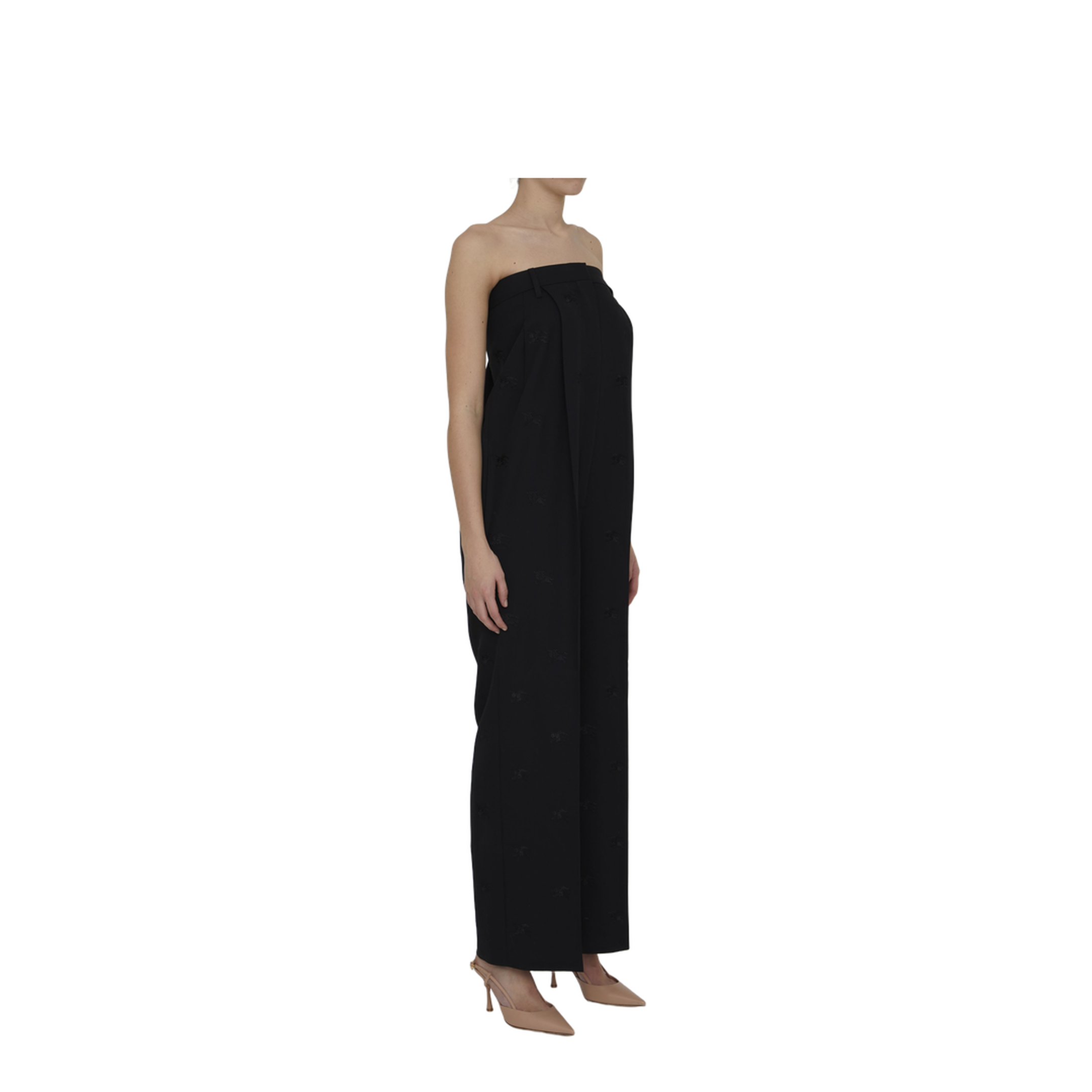 Tailored Wool Jumpsuit - Image 1
