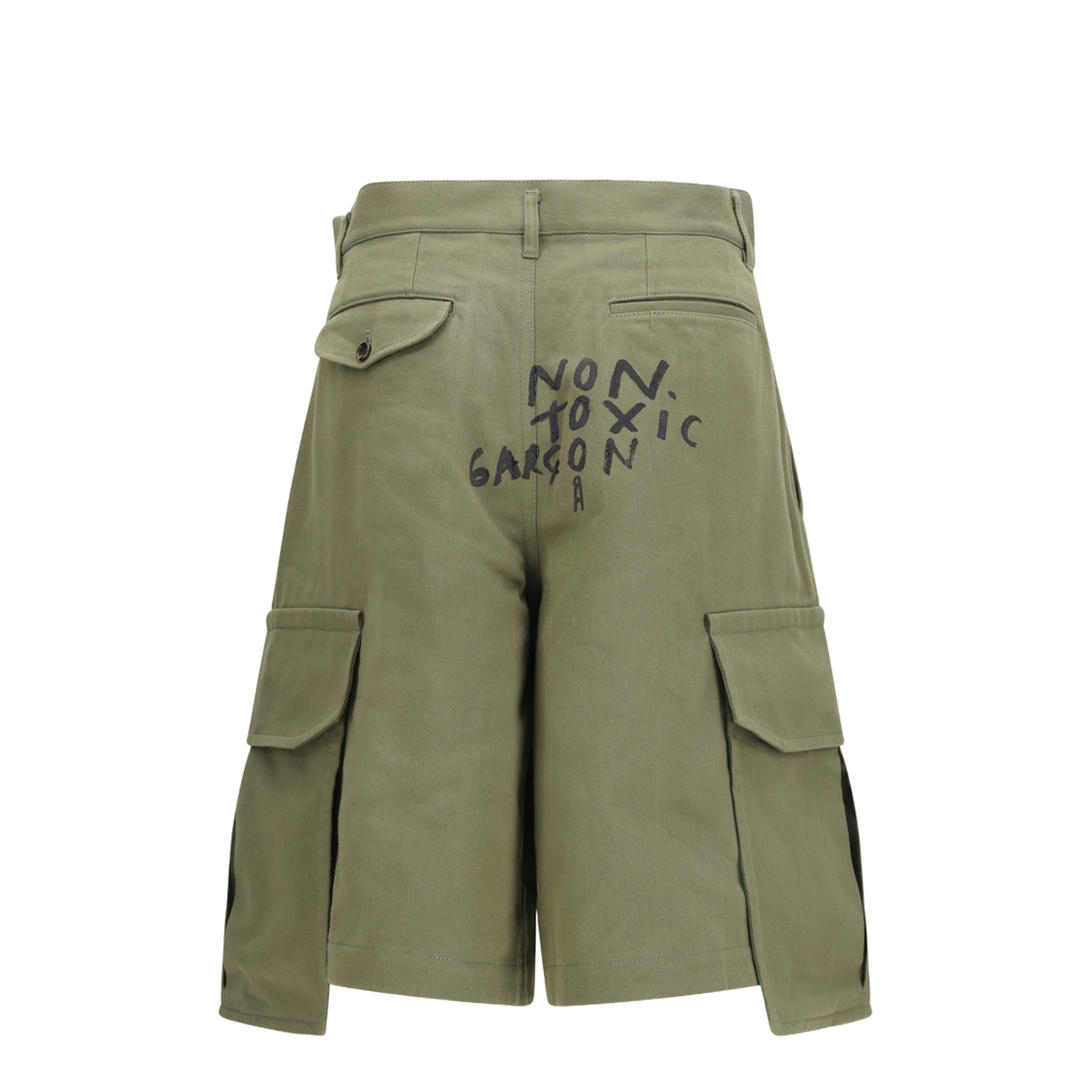 Cargo Shorts with Print - Image 2
