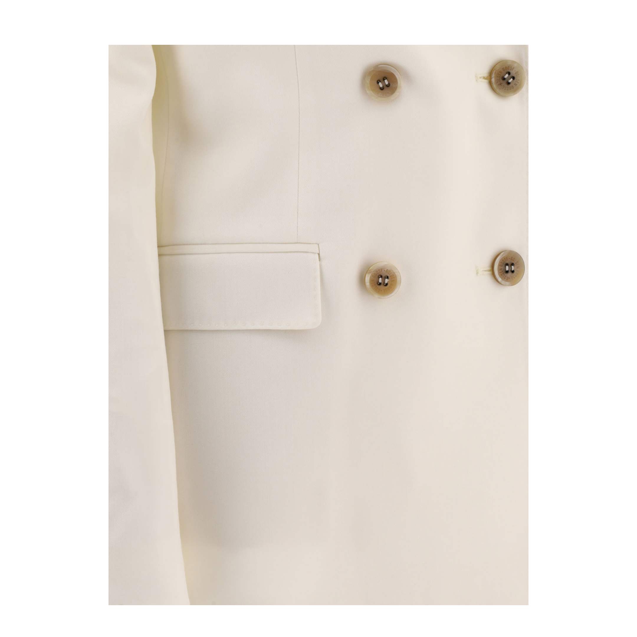 Double-Breasted Wool-Blend Blazer - Image 4