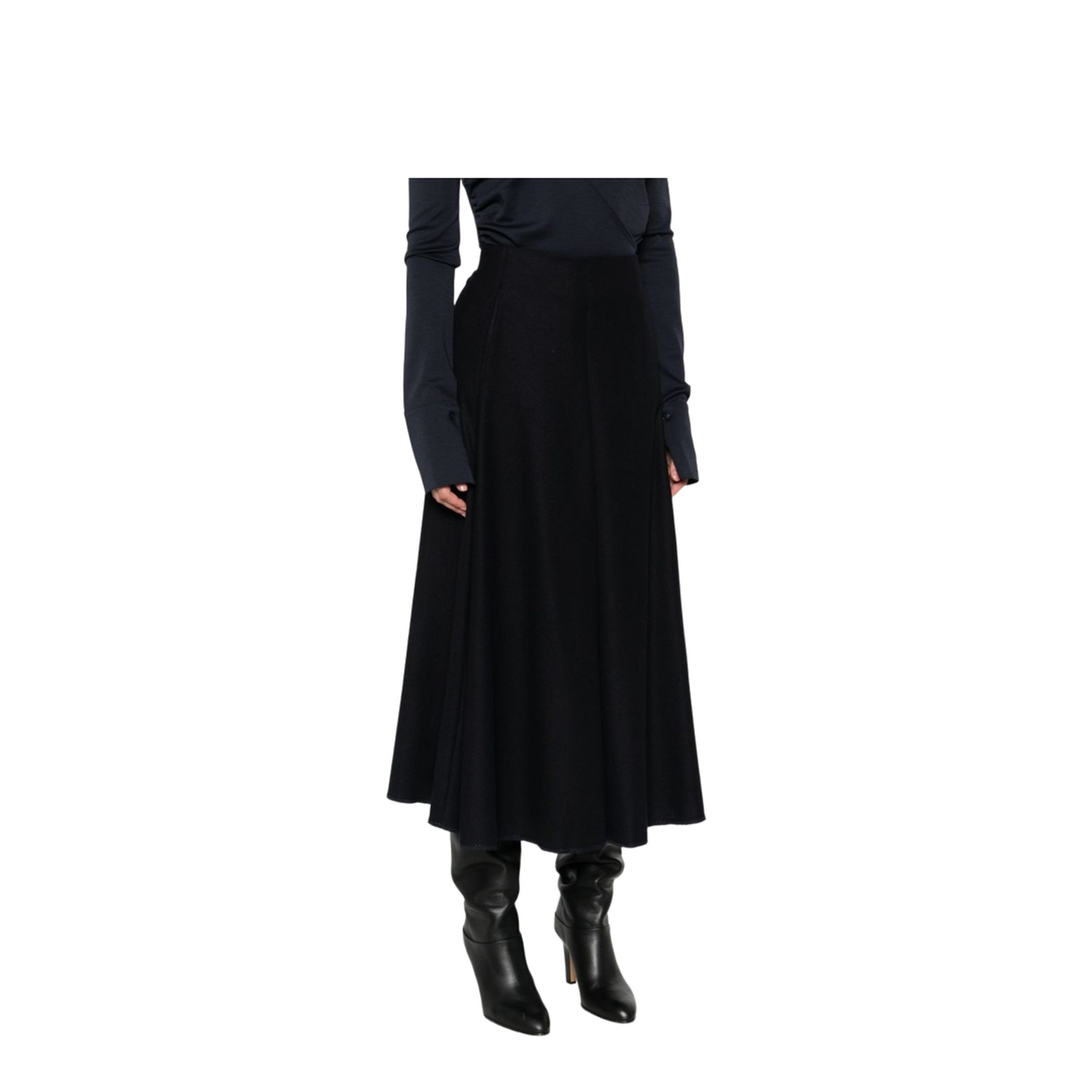 Blue Skirt – Refined Elegance - Image 4