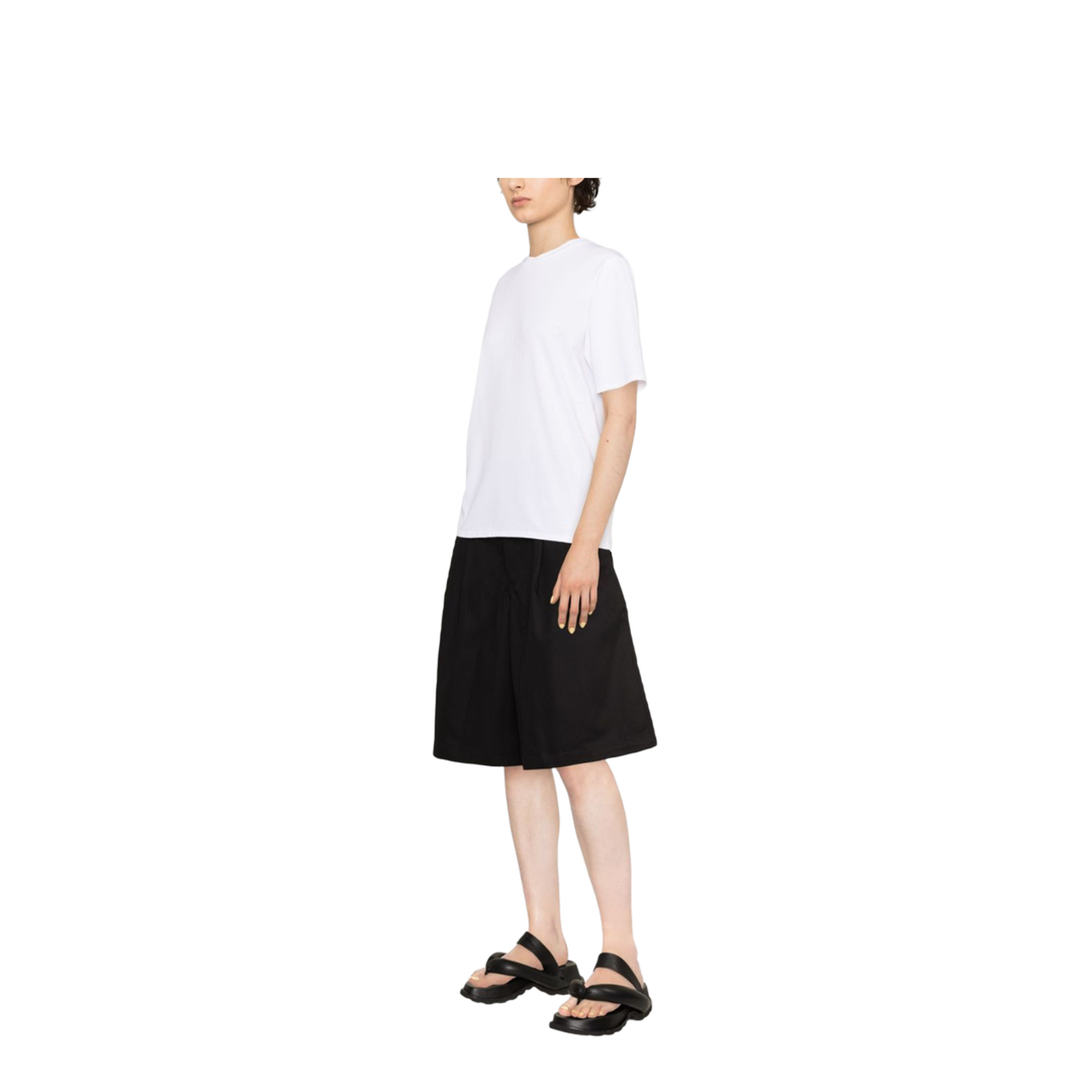 Chiara T-Shirt White in Organic Cotton - Image 4