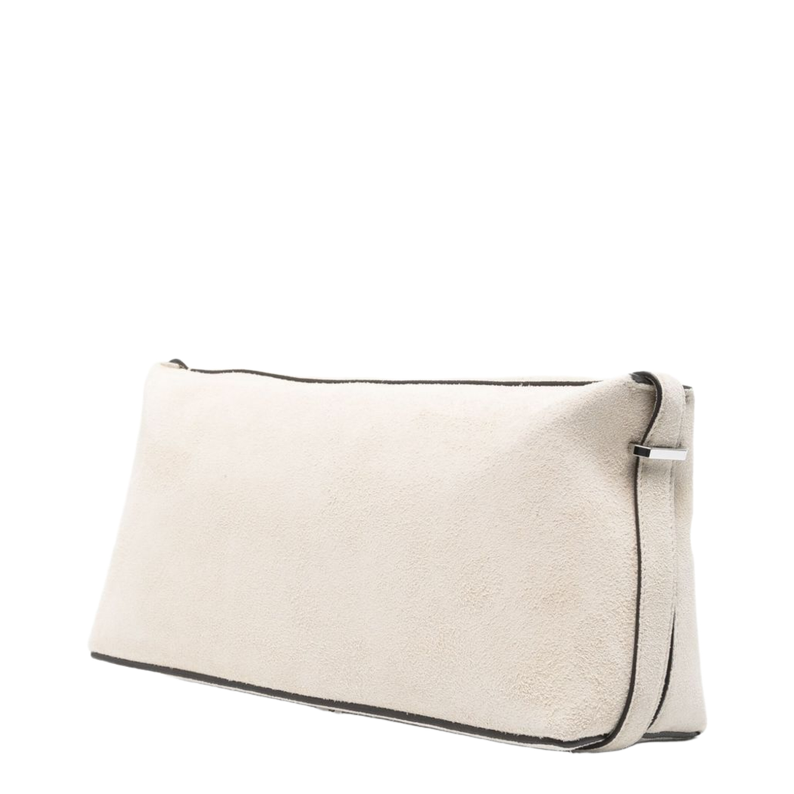PRE Medium Suede Wristlet Clutch - Ivory - Image 2