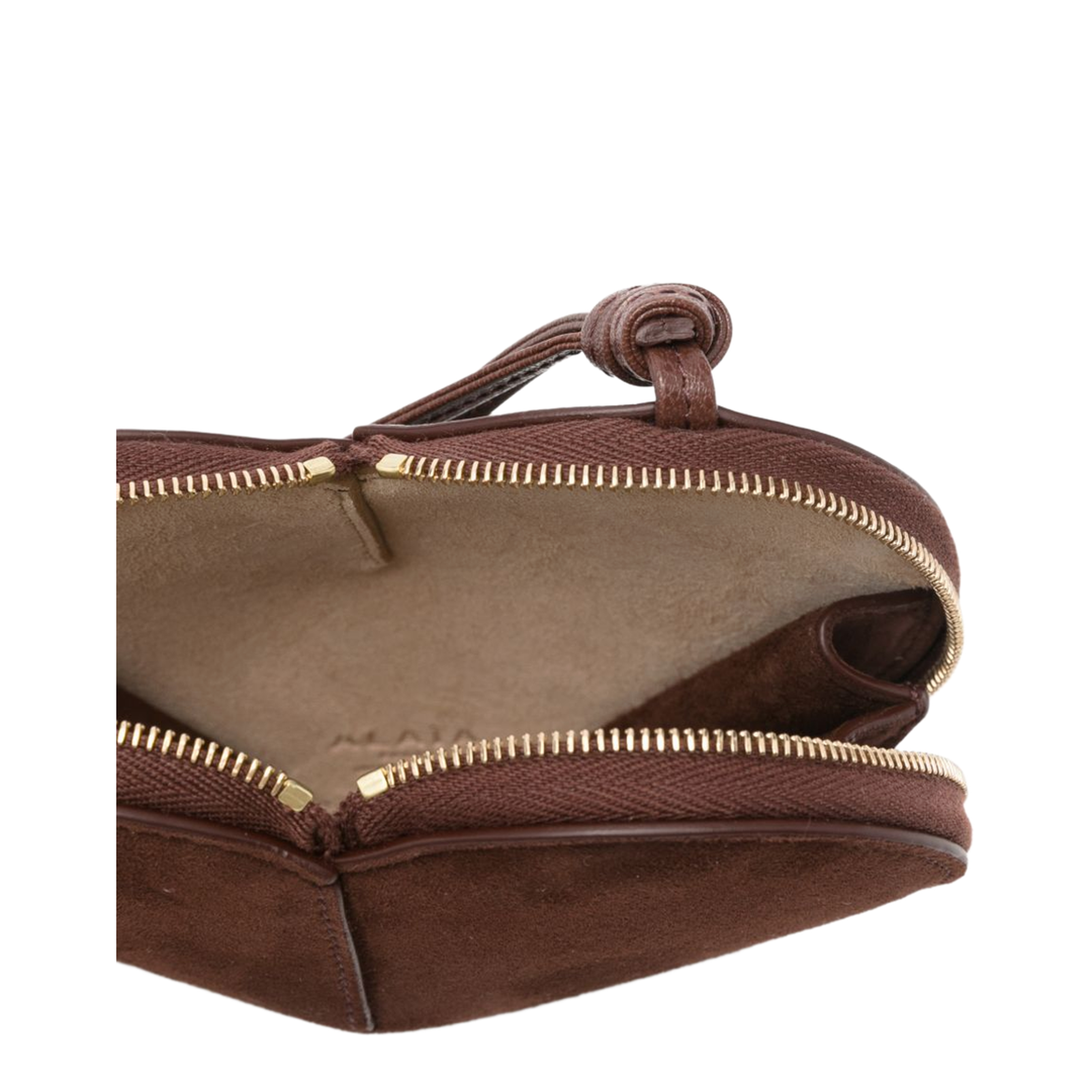 Le Coeur Small Bi-Material Leather Bag - Brun - Image 3