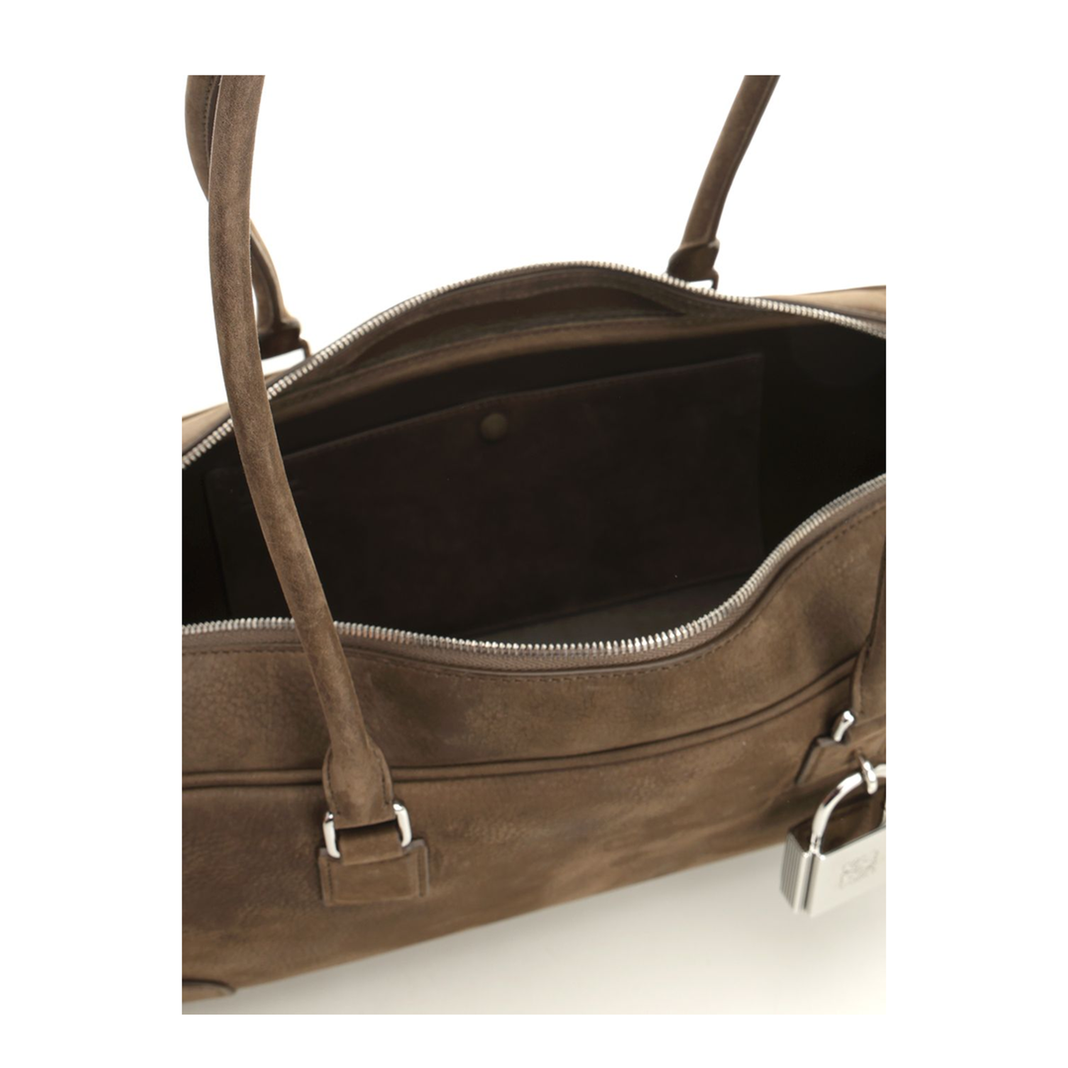 Amazona 31 Cropped Bag in Garnet Nubuck - Image 4