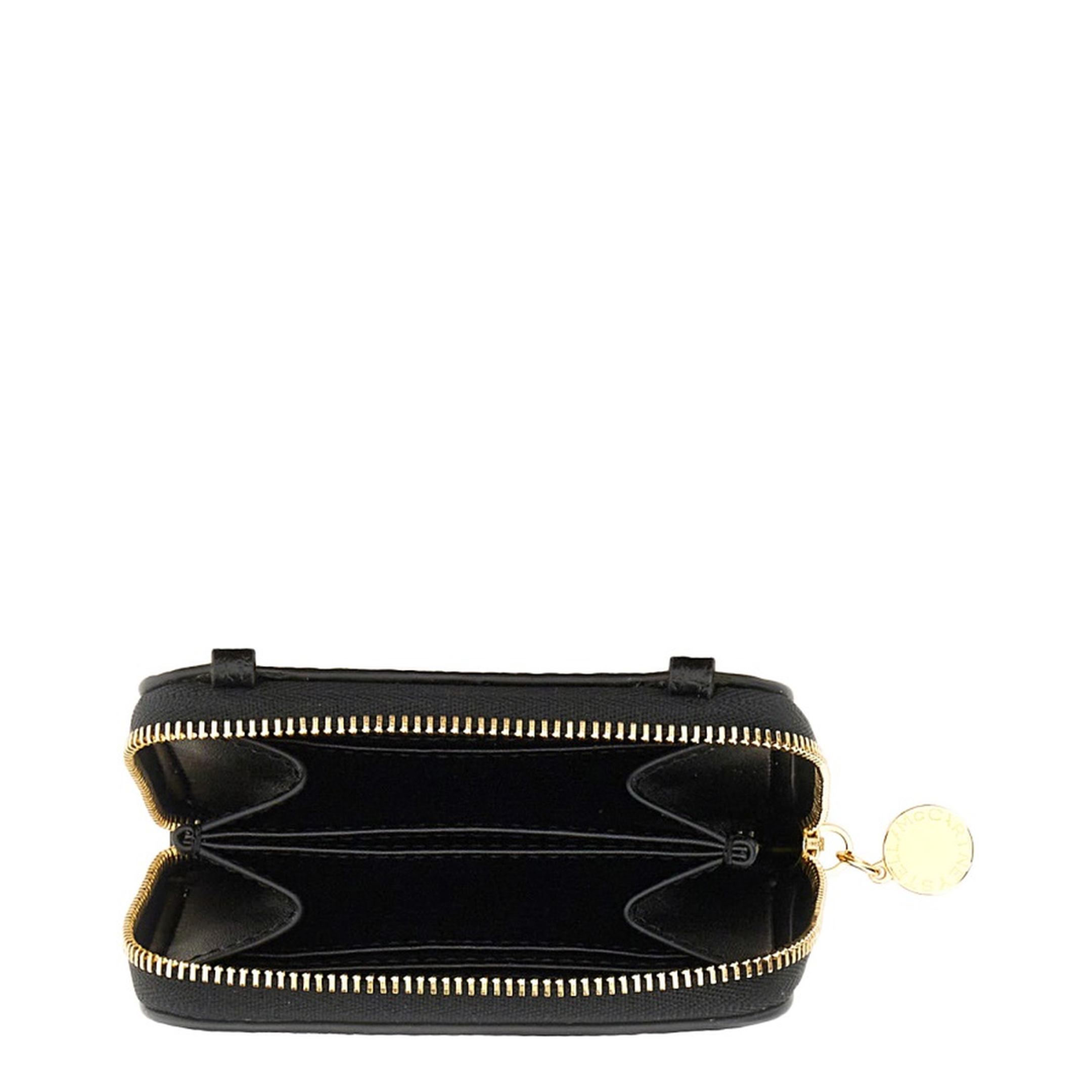 Stella McCartney Logo-Print Zip-Around Wallet With Shoulder Strap - Image 3