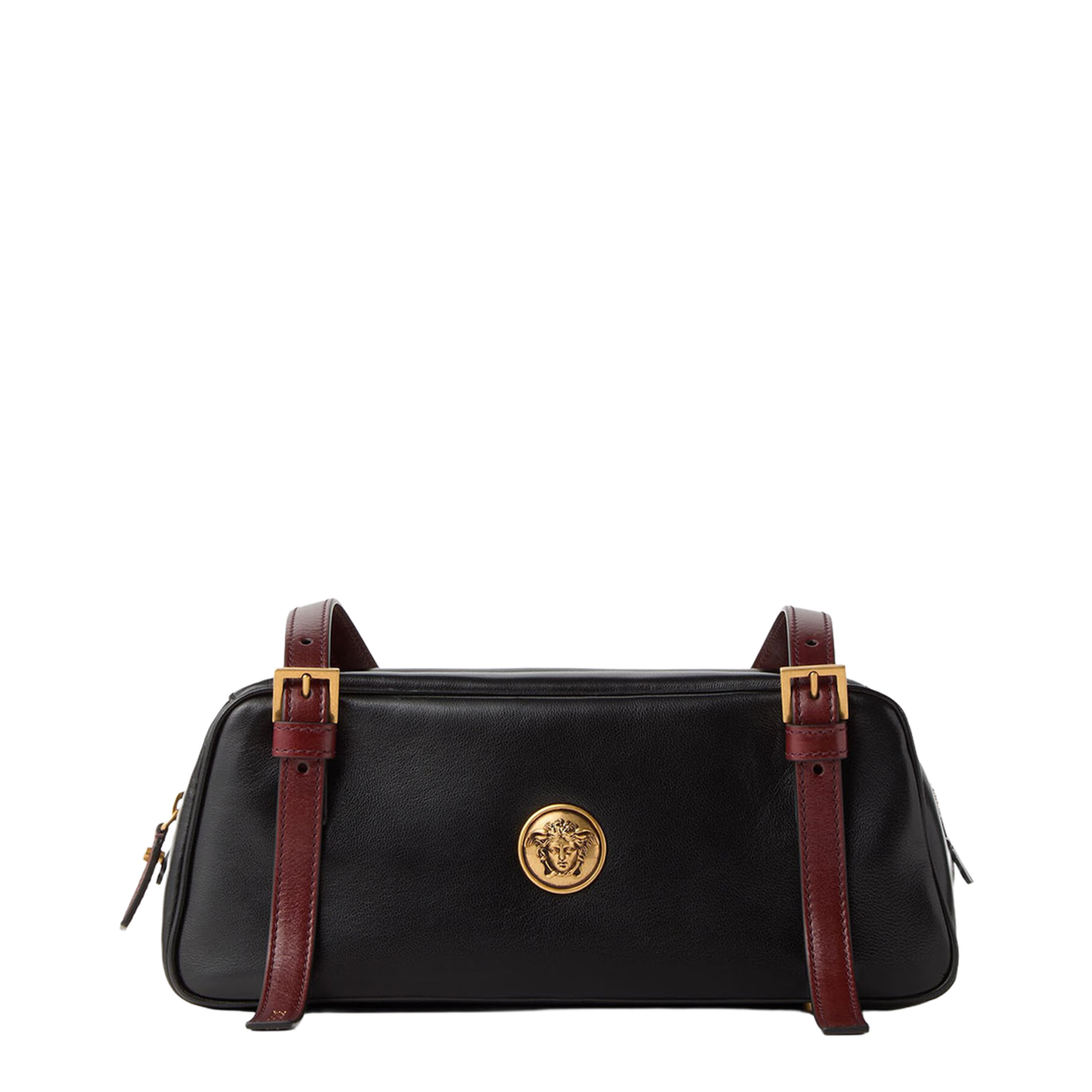 Emblème Nappa Bowling Bag - Black - Image 1