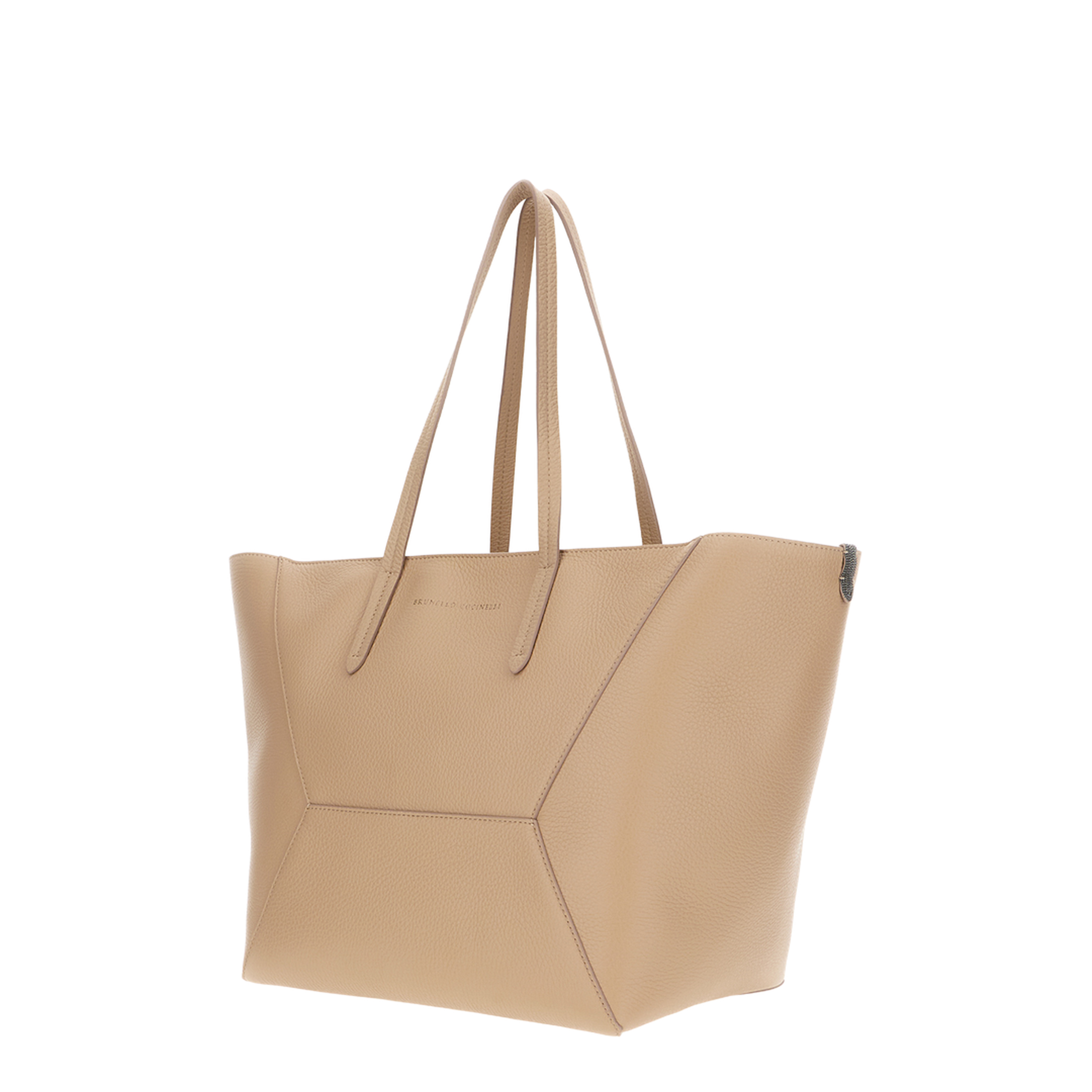 Duo Medium Leather Shoulder Bags - Brown - Image 2