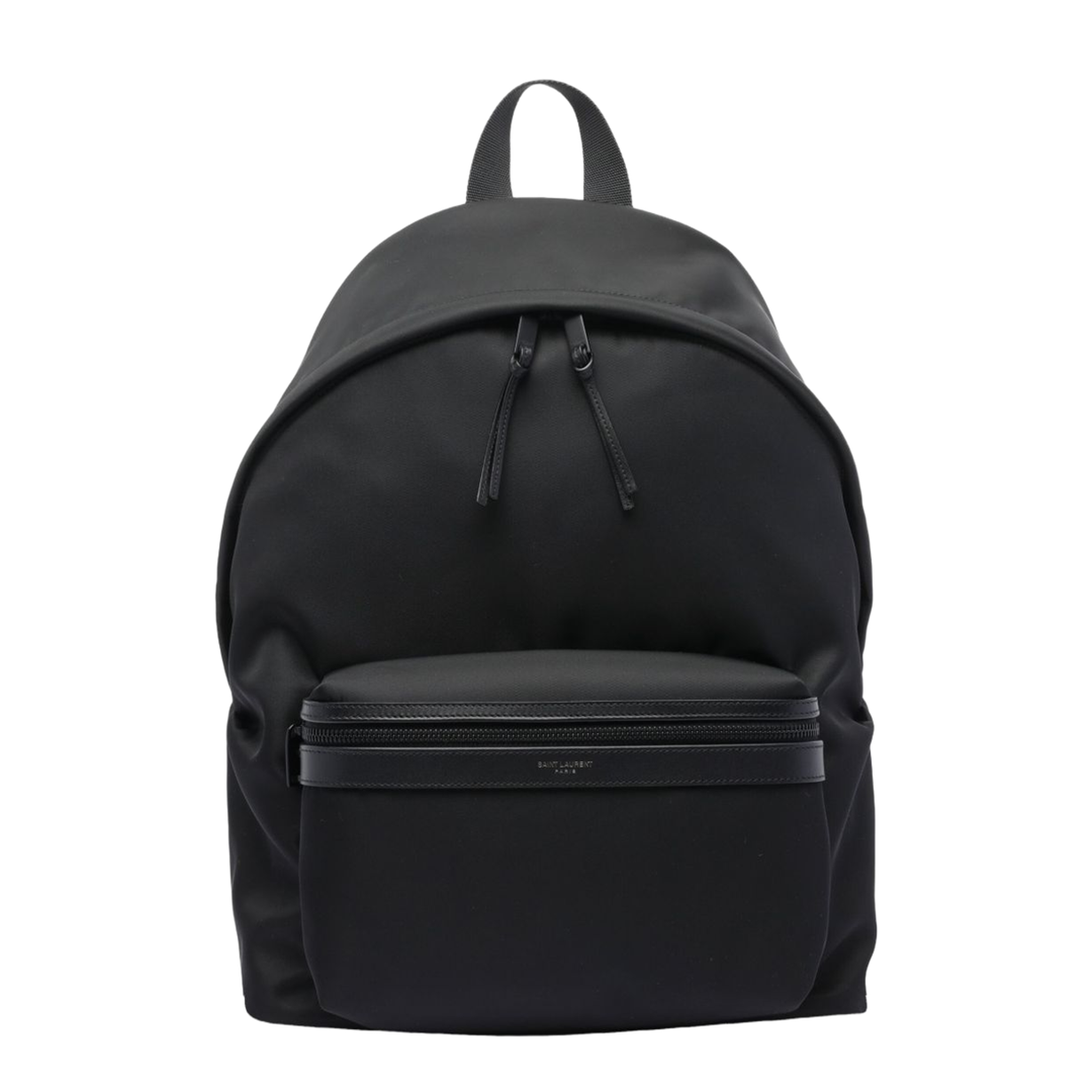City Leather Backpack - Black - Image 3