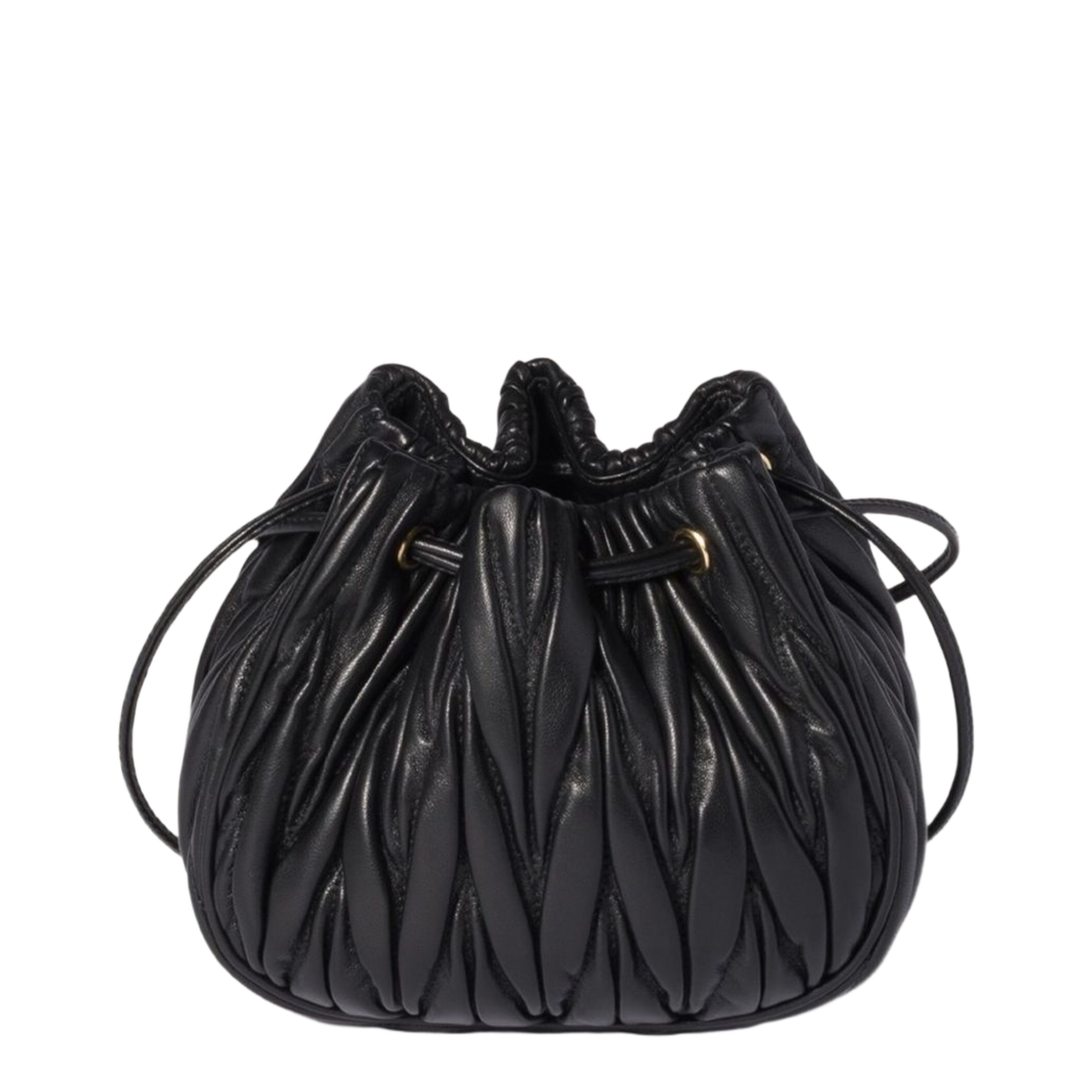 Black Nappa Leather Pouch - Image 5
