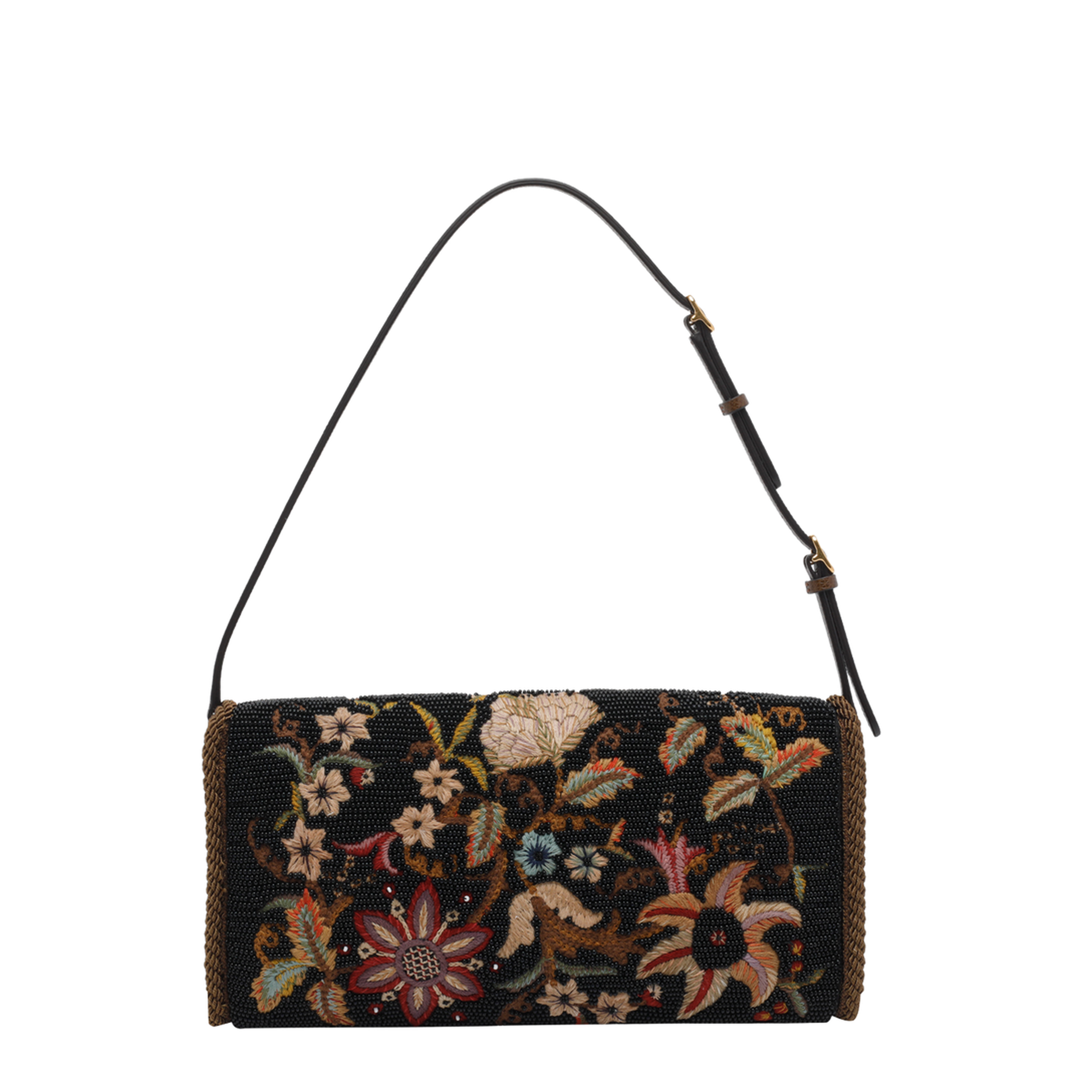Embroidered Small Shoulder Bag - Image 3
