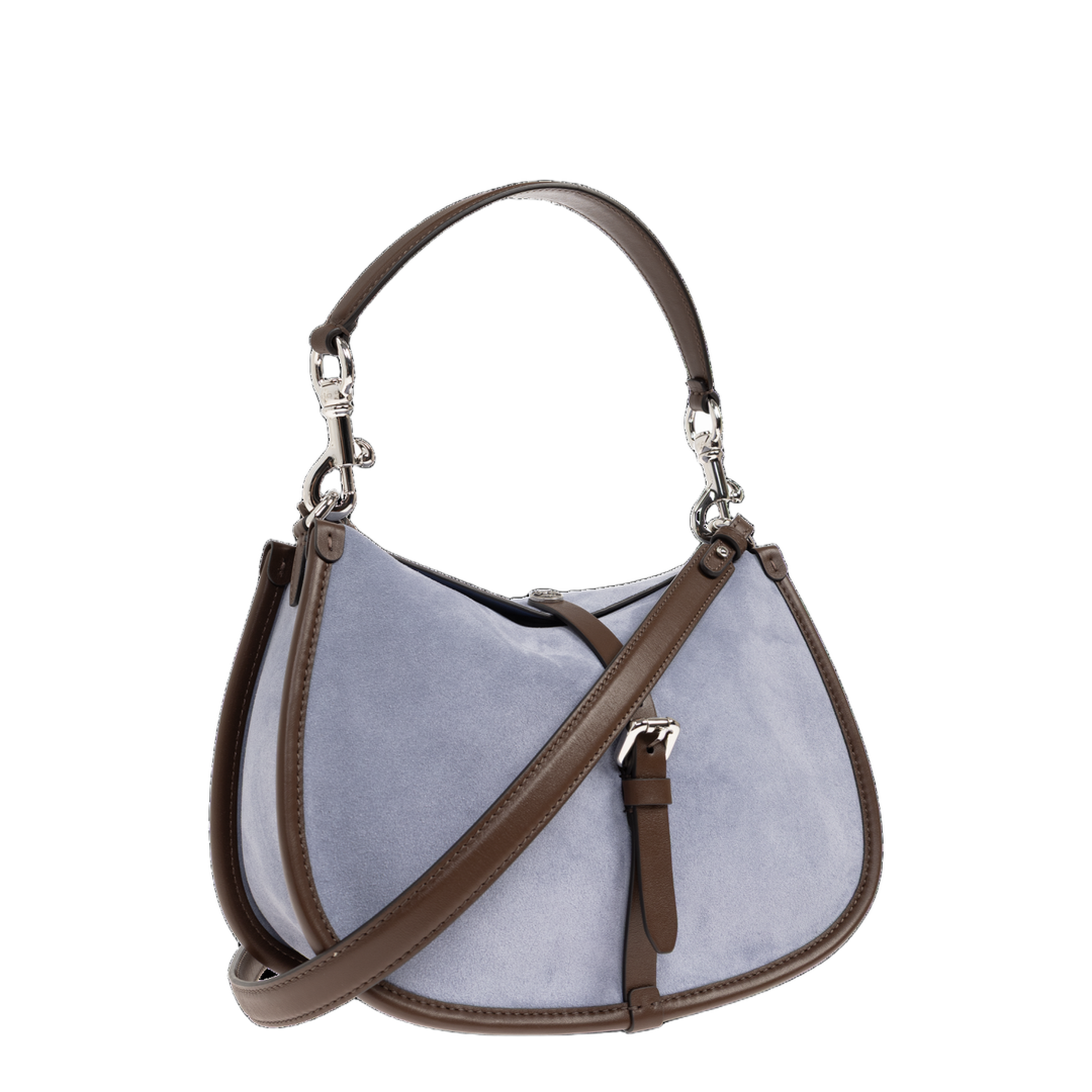 Suede Shoulder Bag - Image 4