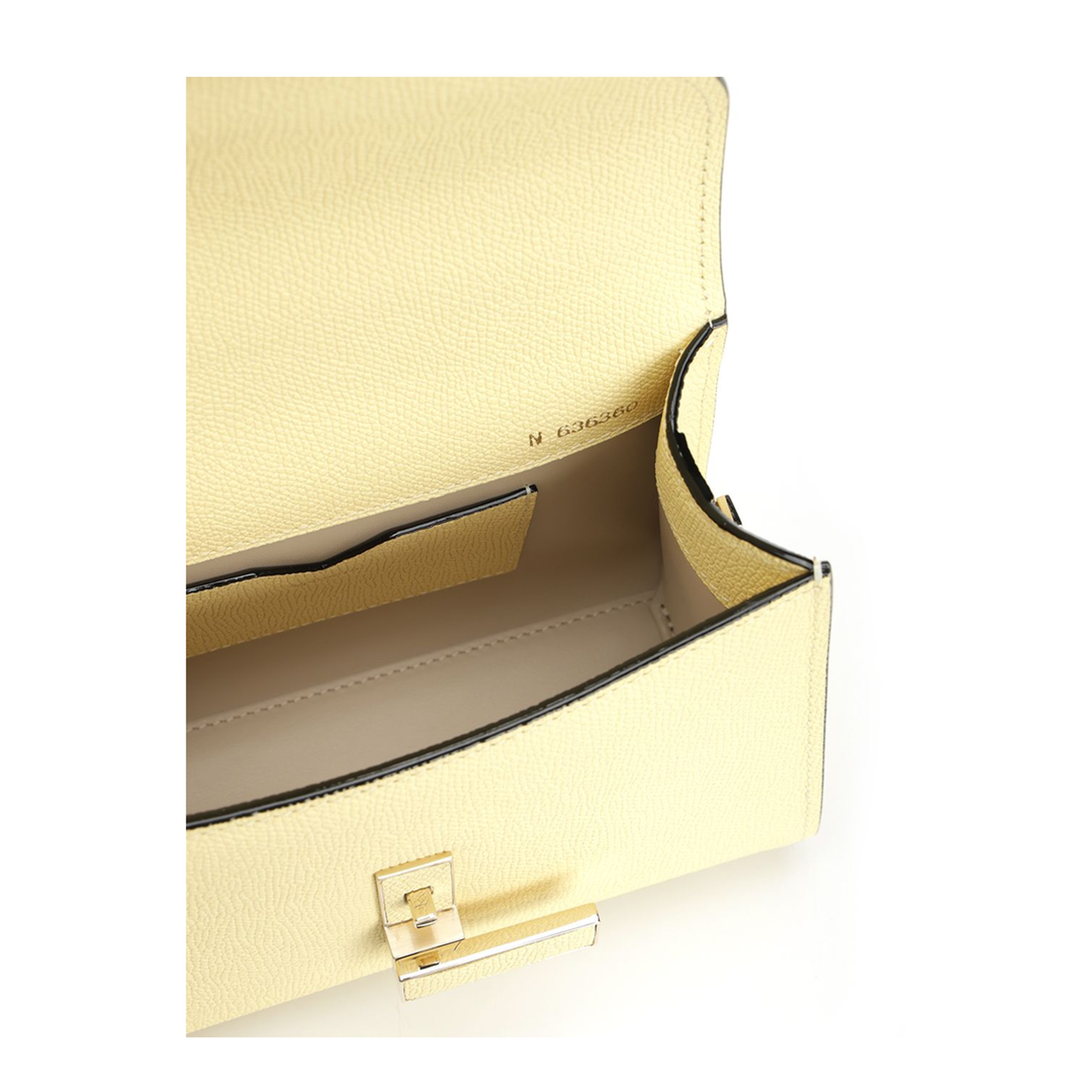 Iside Mini Leather Handbag - White - Image 4