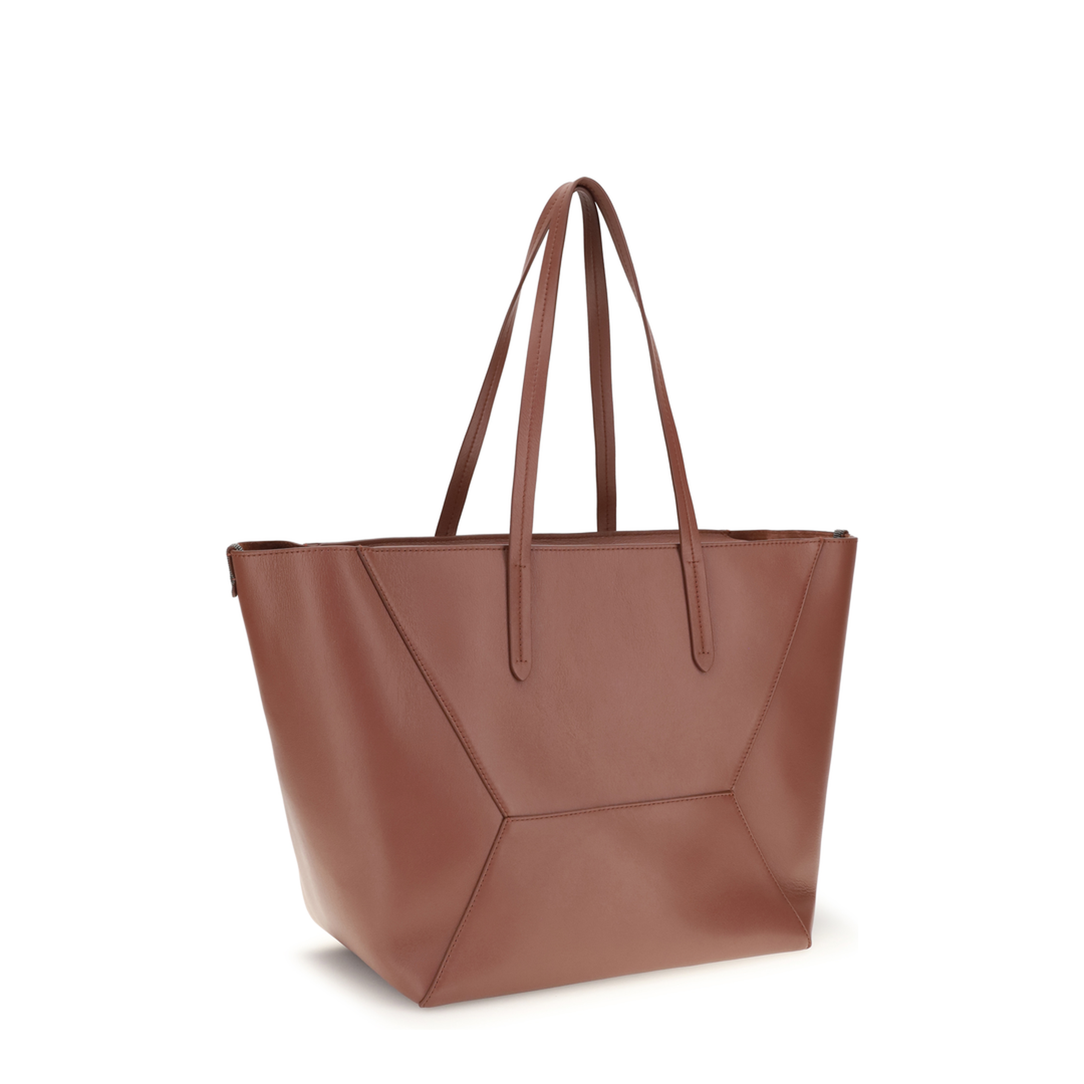 BC Duo Calfskin Shoulder Bag - Moonbeam - Image 3