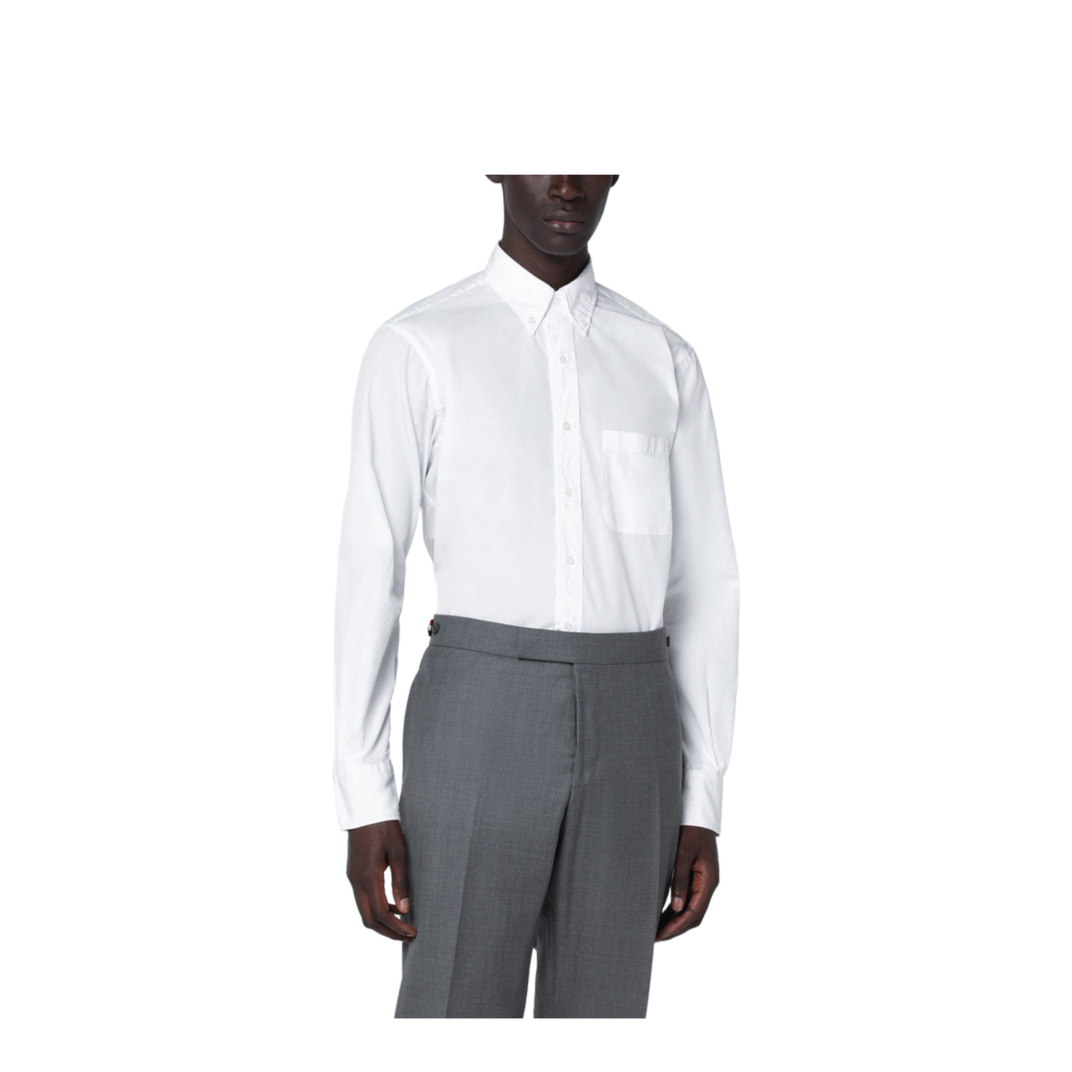 Signature Grosgrain Placket Shirt - Image 1