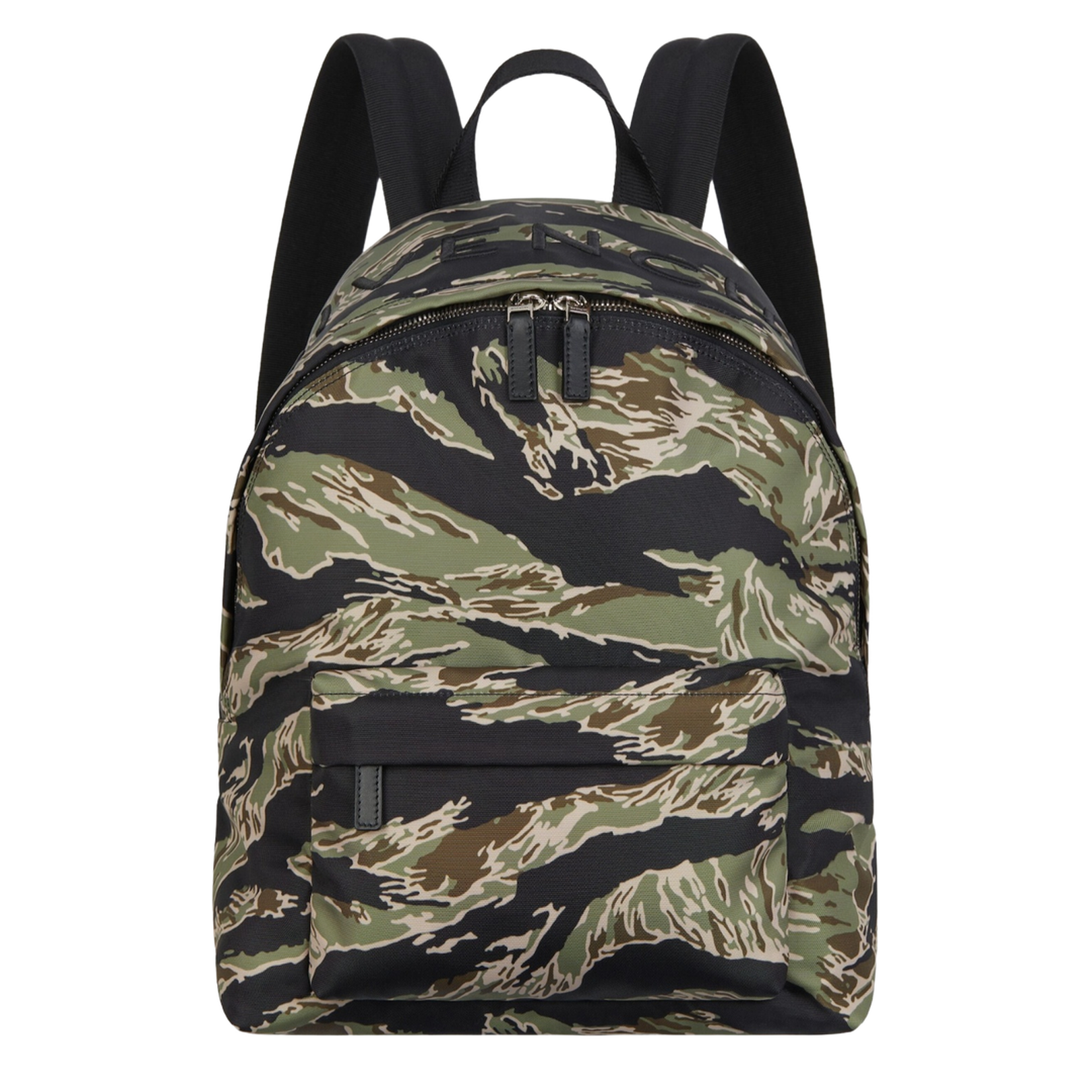 Essential U Backpack In Nylon With Camo Print - Image 1
