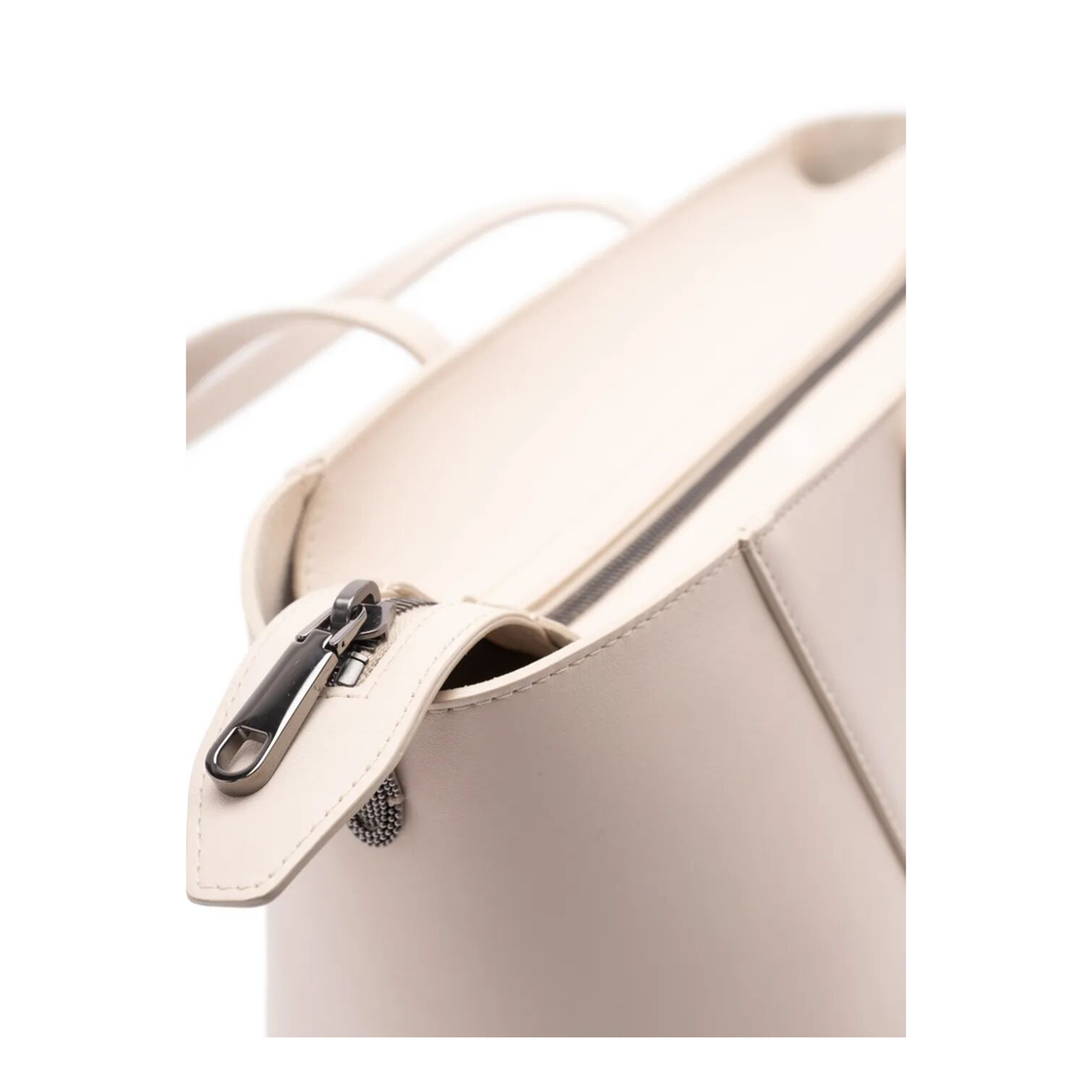 BC Duo Calfskin Tote Bag - Moonbeam - Image 4