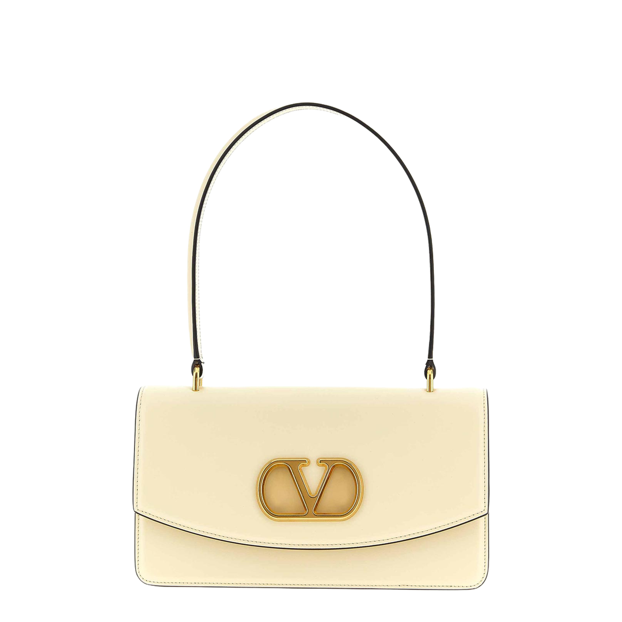 Vain Medium Calfskin Shoulder Bag - Butter (Cream) - Image 1