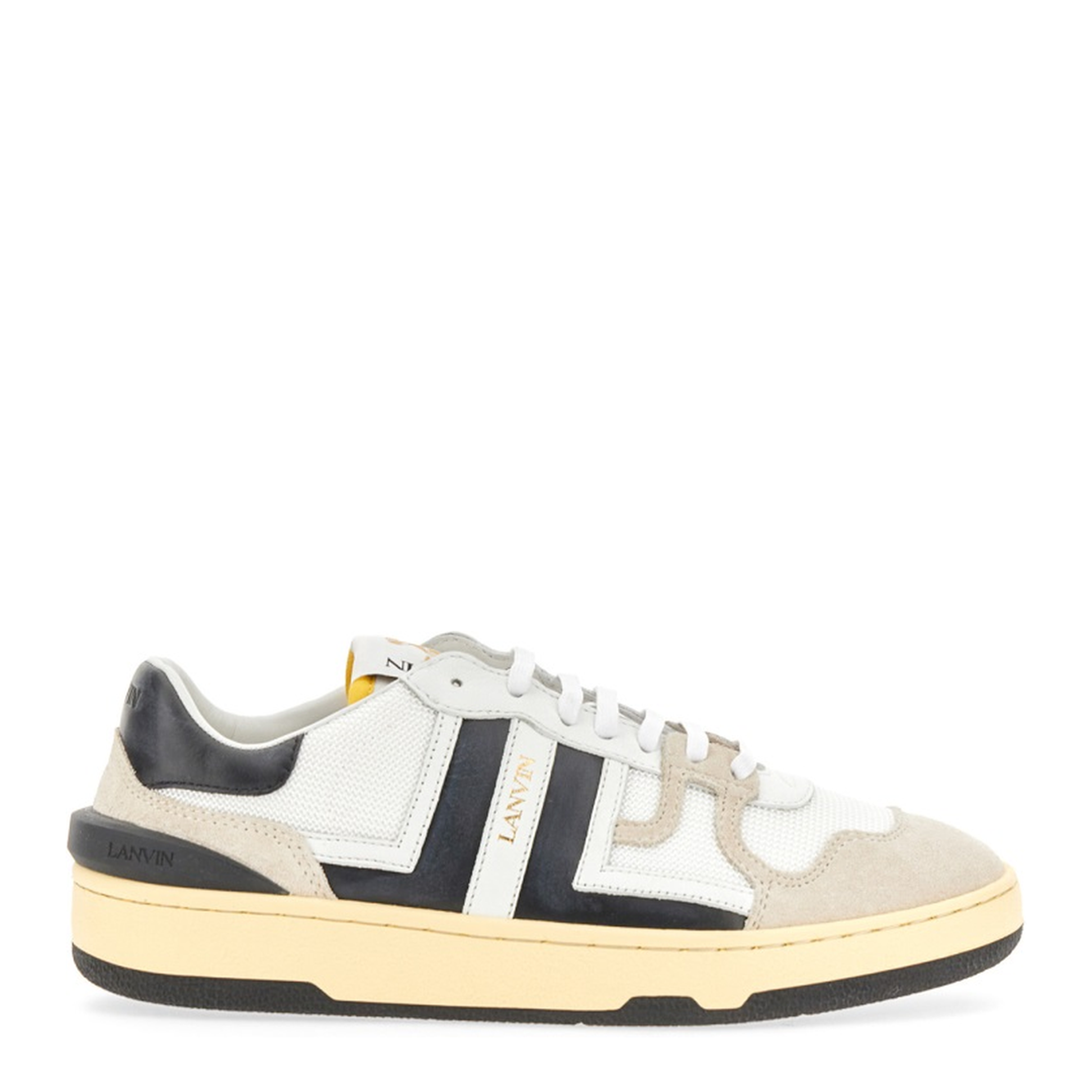 Mesh, Suede and Nappa Leather Sneaker - Image 2