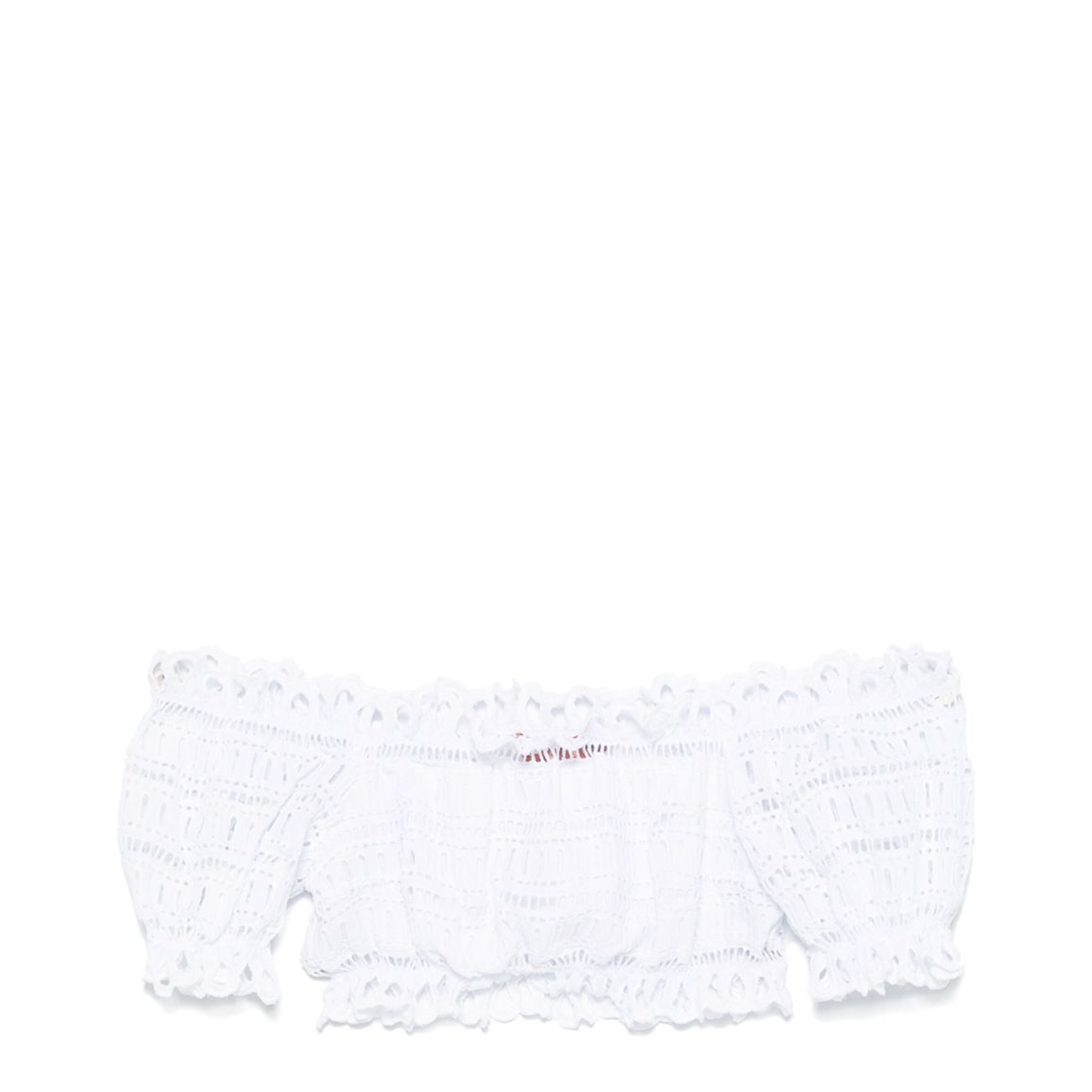 Off-shoulder Lace-detail Top - Image 1